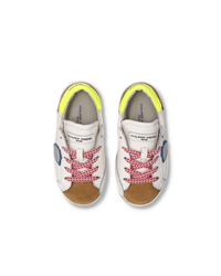 philippe-model-prsx-sneaker-wei-cognac-gelb-fluo image 5