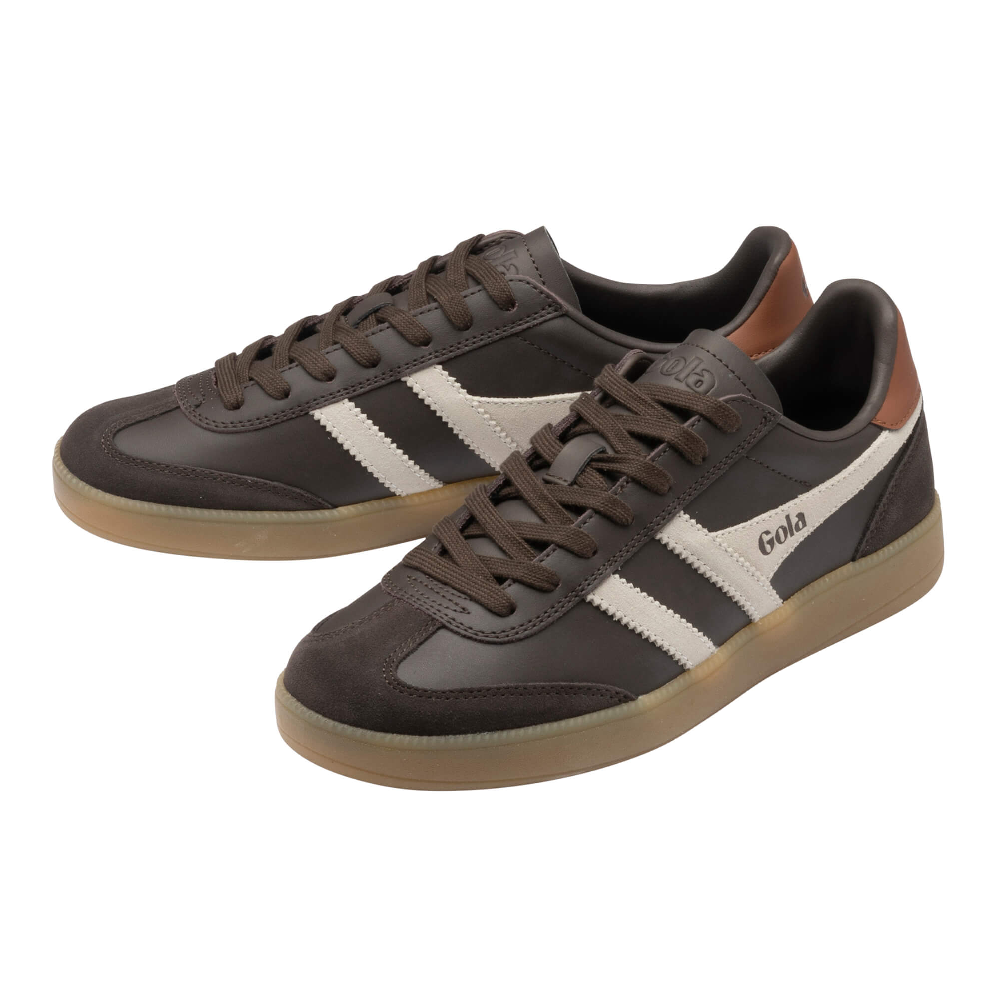 gola-viper-leather-herren-cup-sneaker-mokkbraun-creme image 3