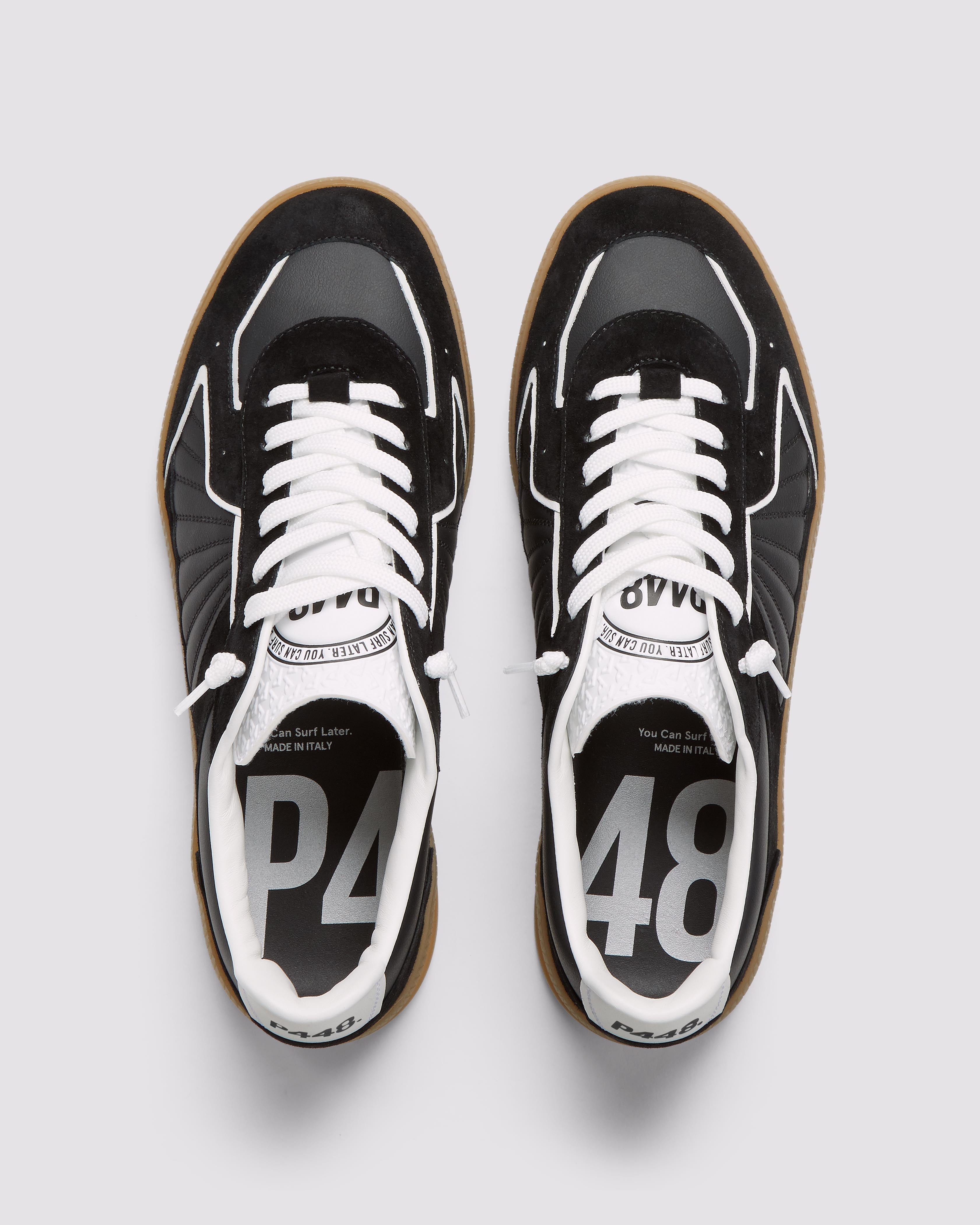 p448-marte-black-herren-low-top-sneaker-schwarz image 2