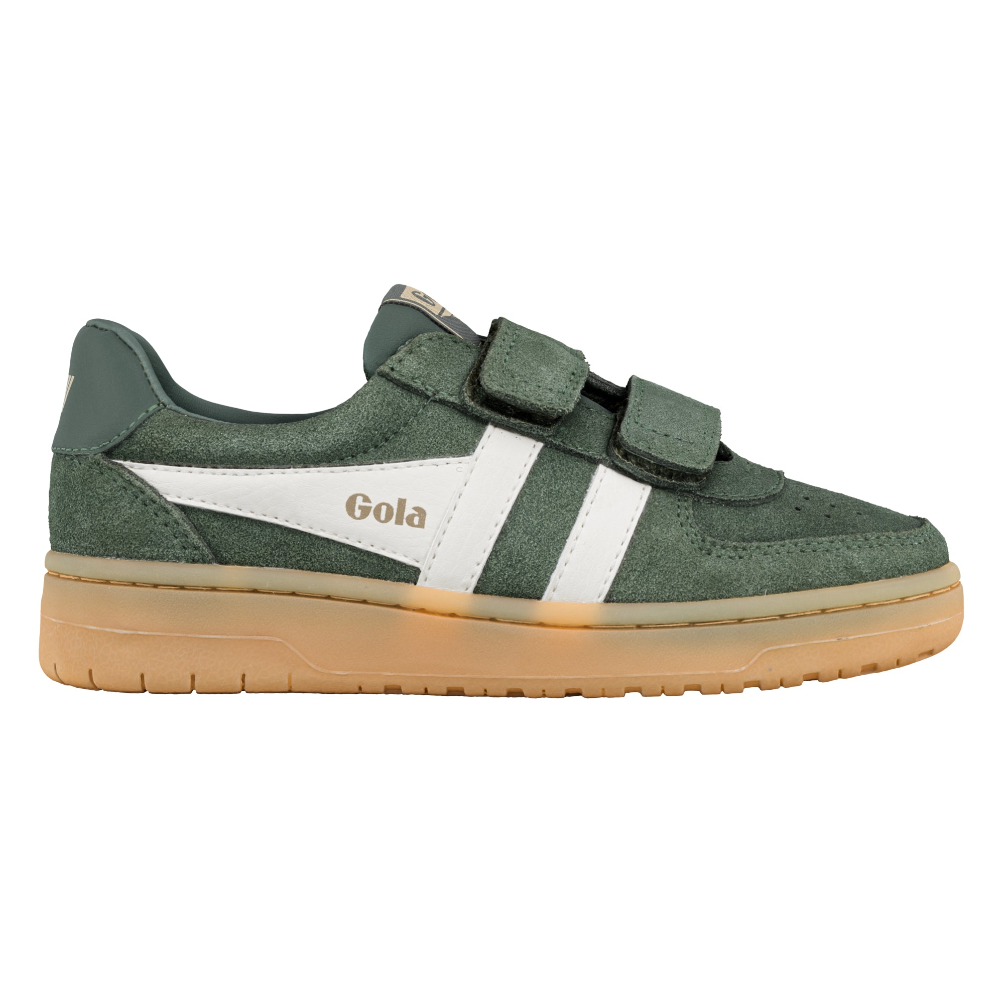 gola-hawk-wildleder-sneaker-f-r-kinder-dark-khaki-strap-klett image 1