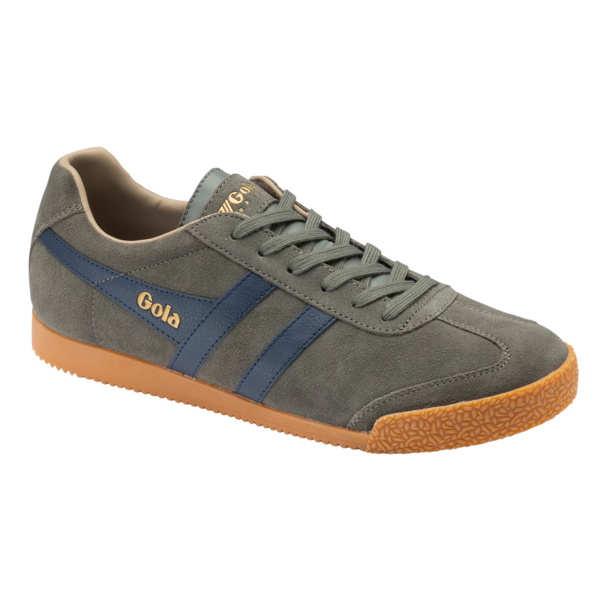 gola-harrier-herren-sneaker-aus-wildleder-conifer-navy image 2