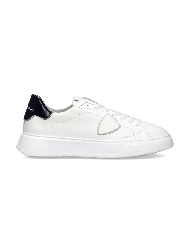 philippe-model-temple-herren-sneaker-wei-ozeanblau image 1