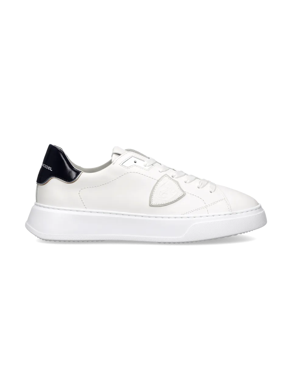 philippe-model-temple-herren-sneaker-wei-ozeanblau image 1