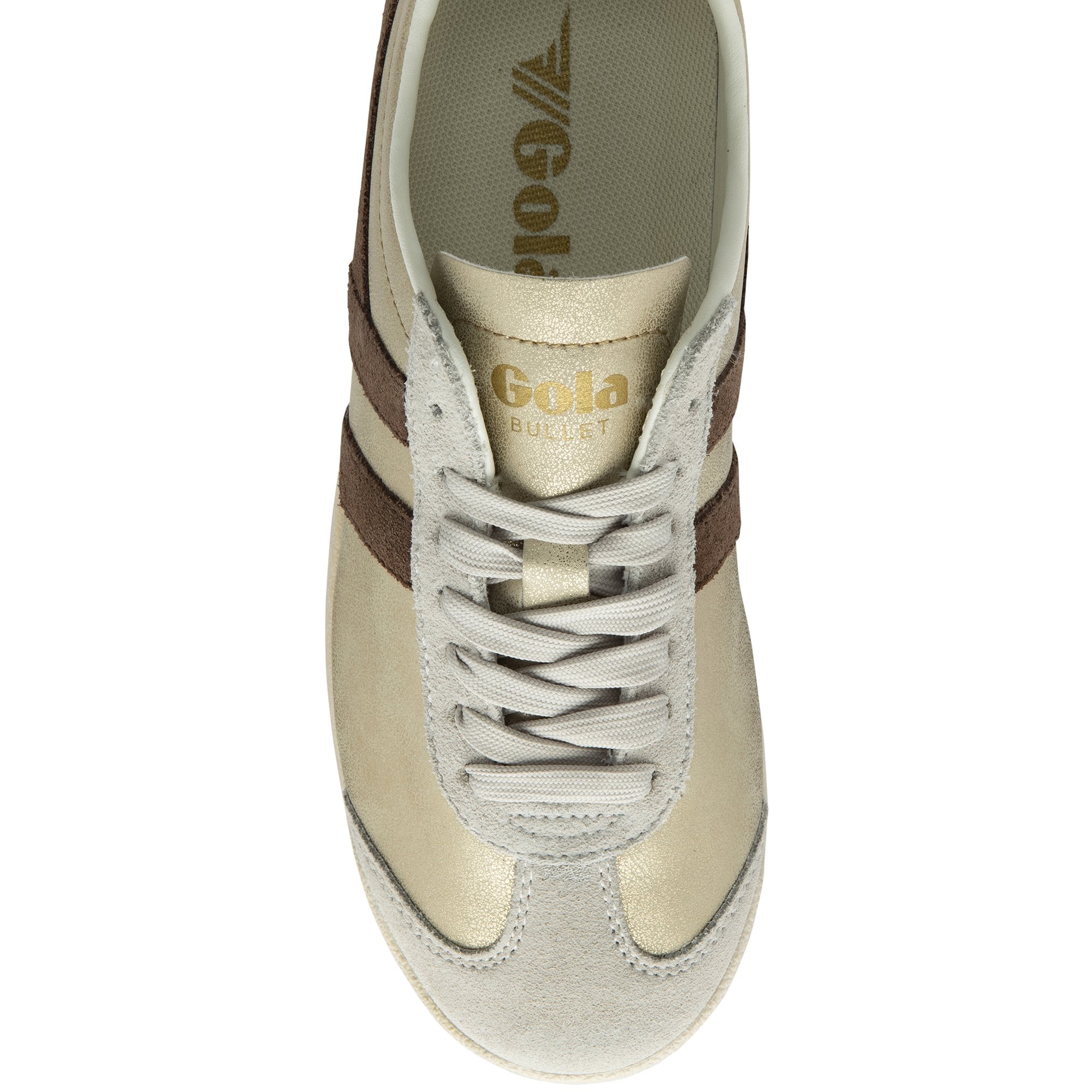 gola-bullet-blaze-sneaker-damen-metallic-gold-braun image 5