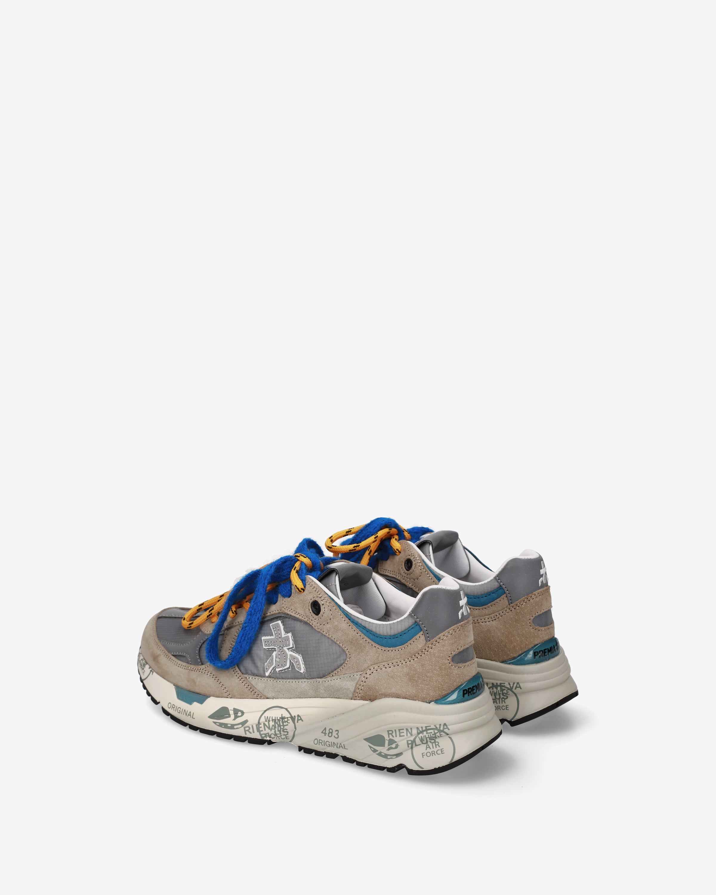 premiata-mased-8520l-sneaker-damen-beige-grau image 5