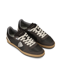 philippe-model-pgal-damen-sneaker-braun-schwarz-silber image 4