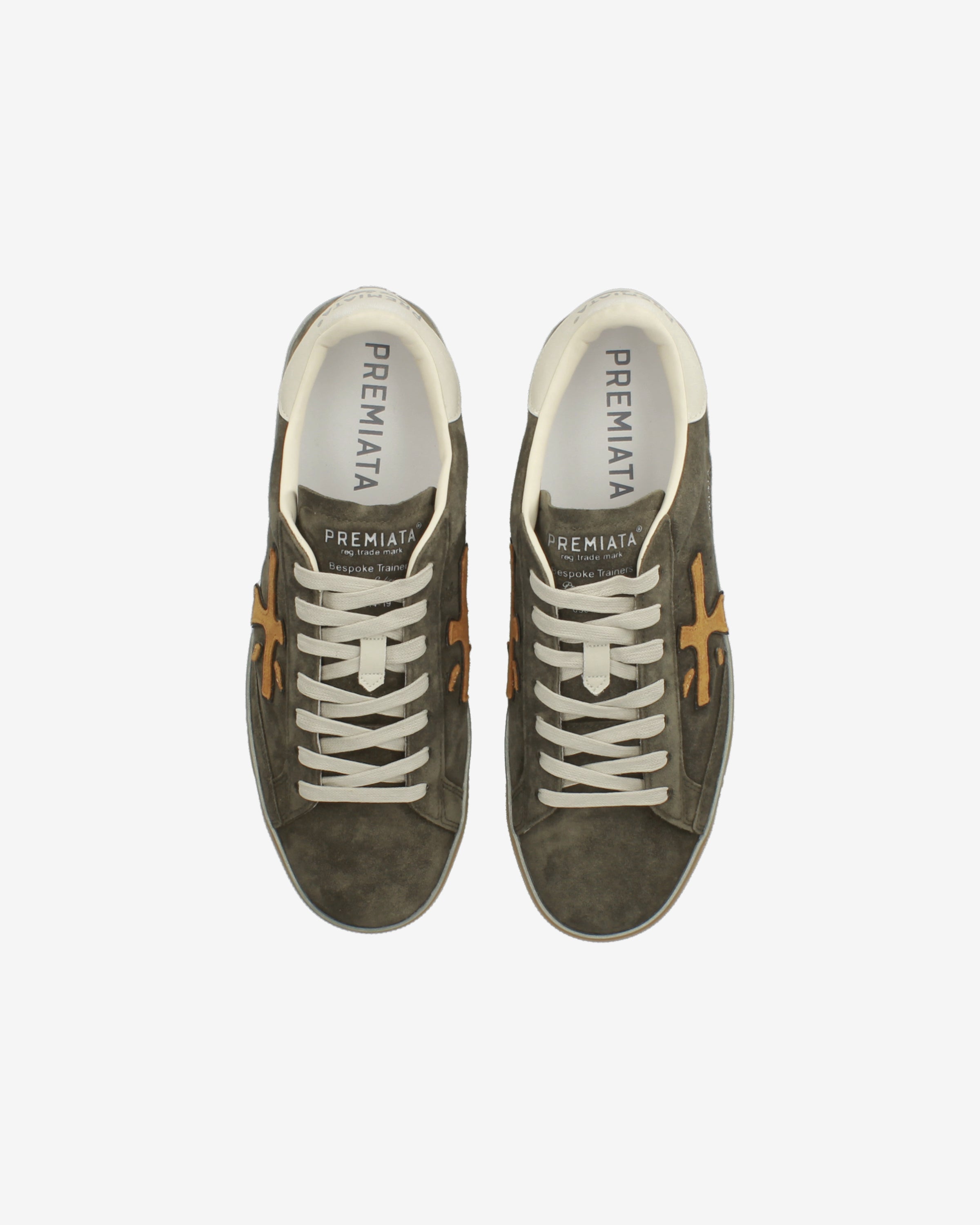 premiata-steven-7627-sneaker-olivgr-n-aus-leder-suede image 6