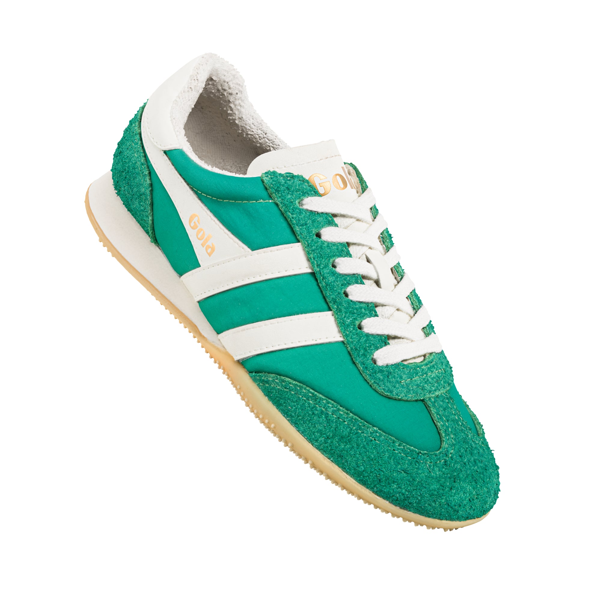 gola-sprinter-damen-trainingsschuhe-gr-n-wildleder-mesh image 5