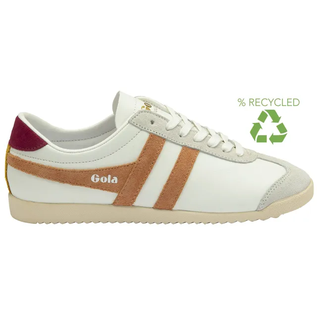 gola-bullet-pure-sneaker-f-r-damen-wei-terrakotta-kirschrot image 1