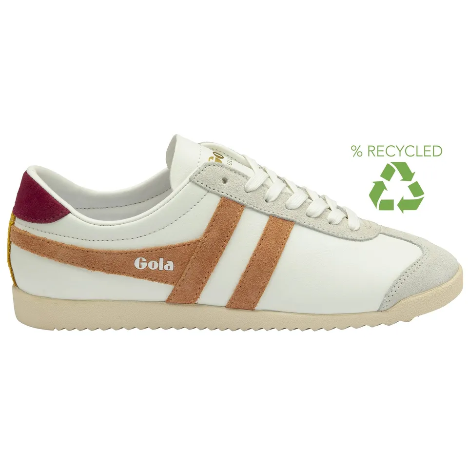 gola-bullet-pure-sneaker-f-r-damen-wei-terrakotta-kirschrot image 1