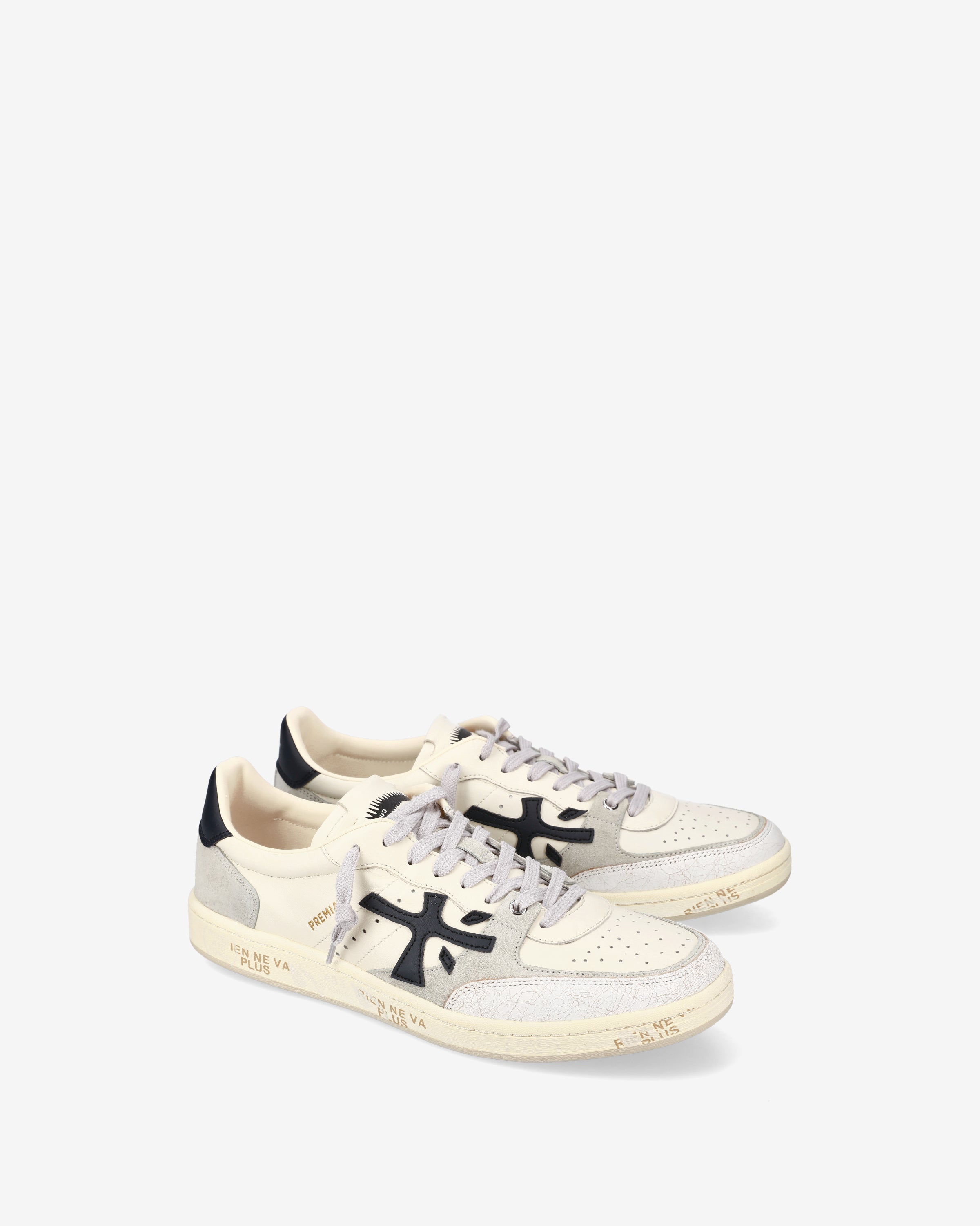 premiata-bskt-clay-7262-herren-sneaker-wei image 2