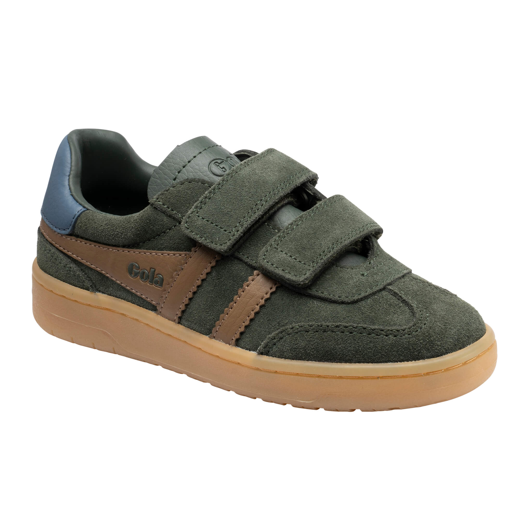 gola-viper-strap-kinder-sneaker-khaki-tabak image 2