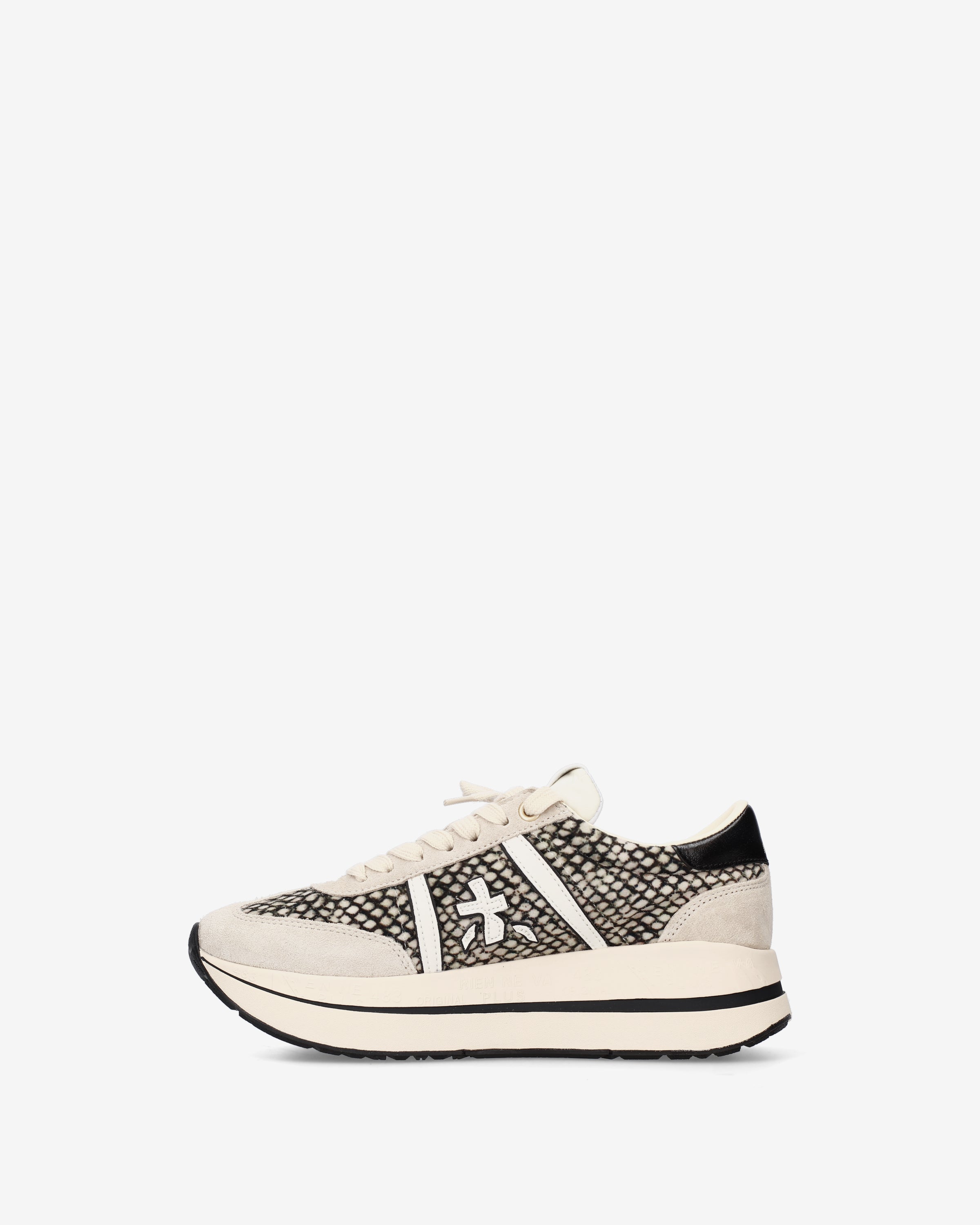 premiata-bethcoin-8501-damen-platform-sneaker-mesh-suede image 3