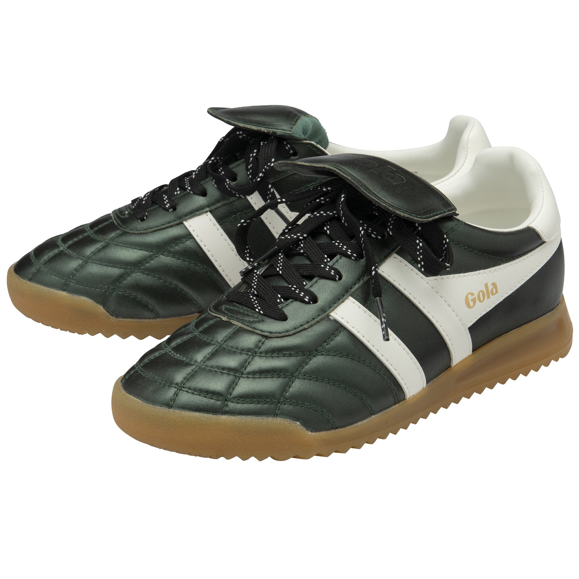 gola-stadium-86-damen-sneaker-flaschengr-n-off-white image 3