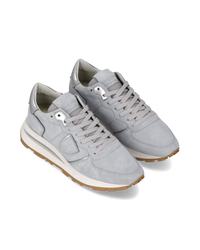 philippe-model-tropez-haute-sneaker-damen-bleu-ciel-metallic image 5