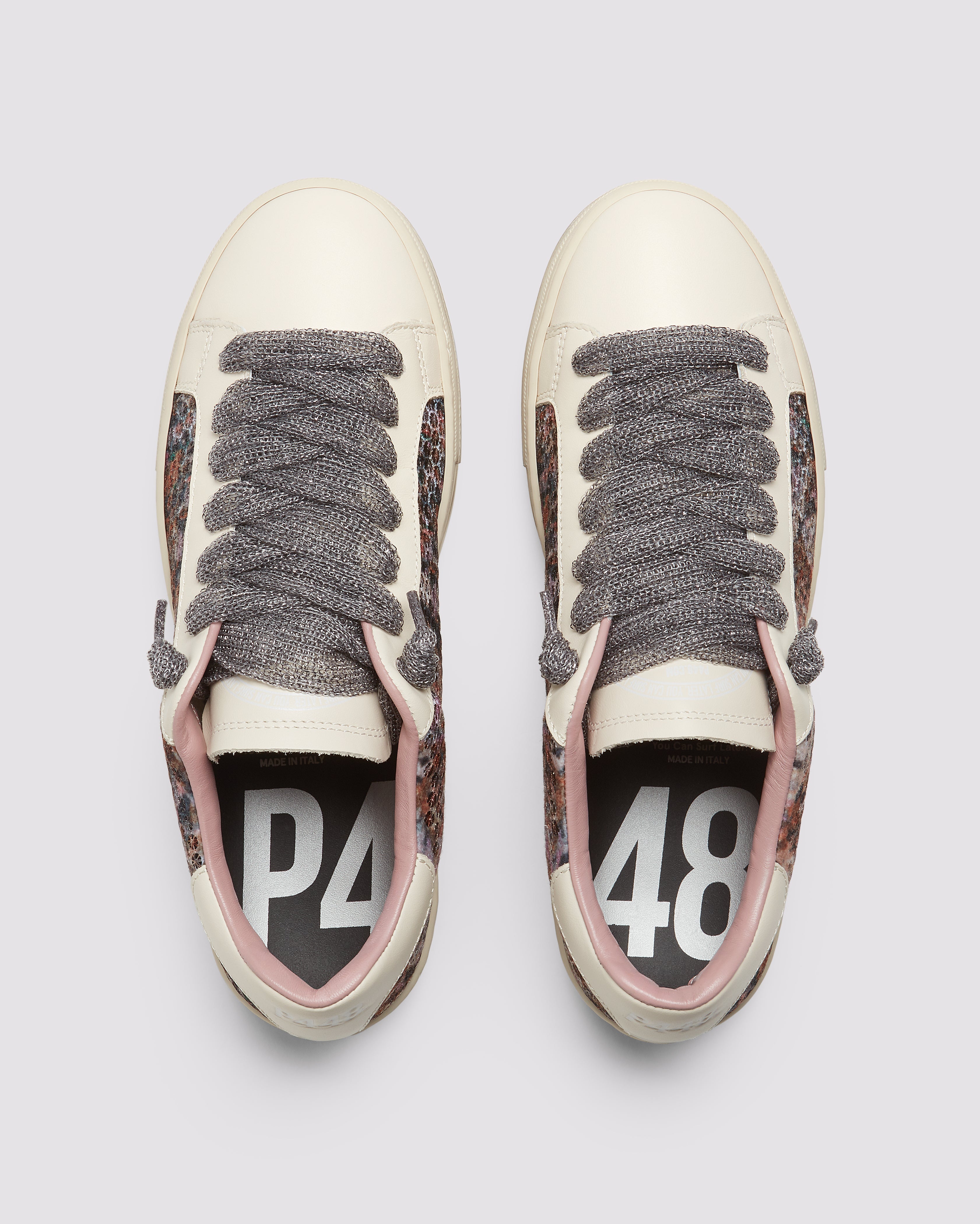 p448-thea-damen-platform-sneaker-sequin-multi image 2