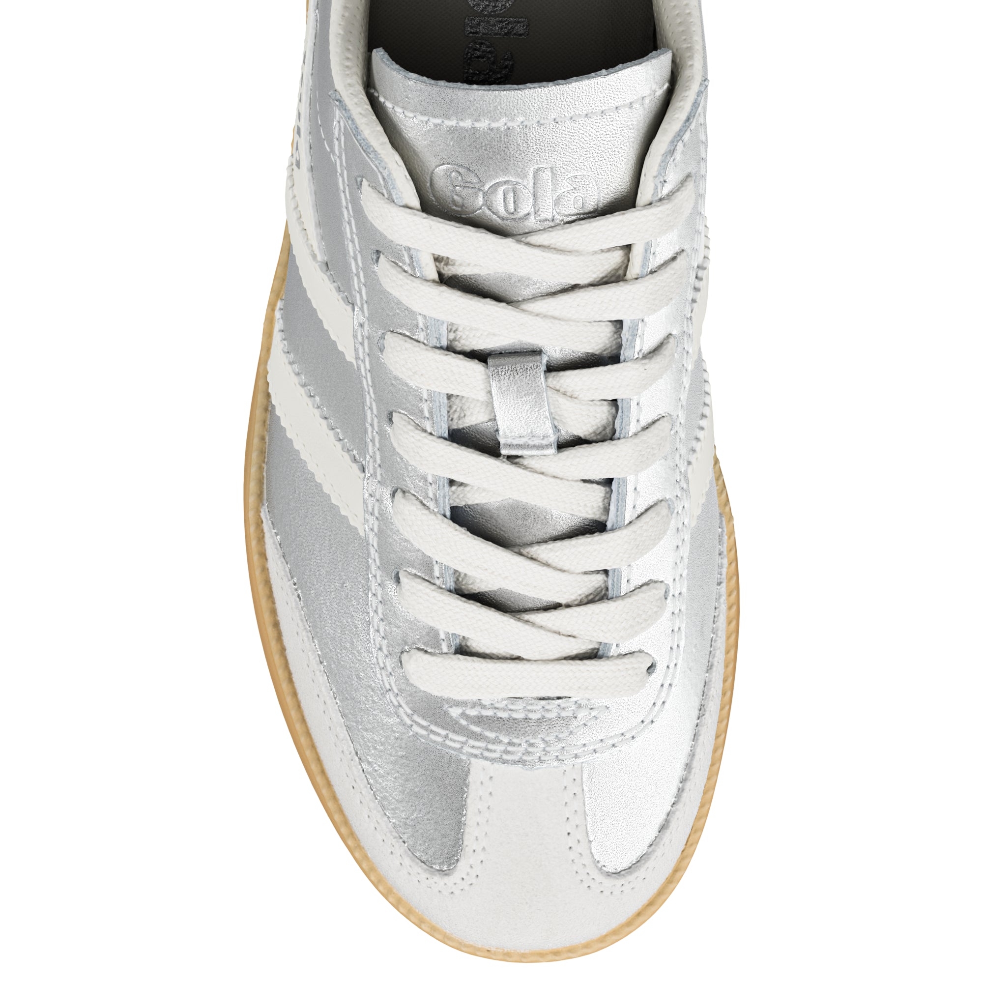 gola-viper-metallic-damen-sneaker-silber-leder image 4