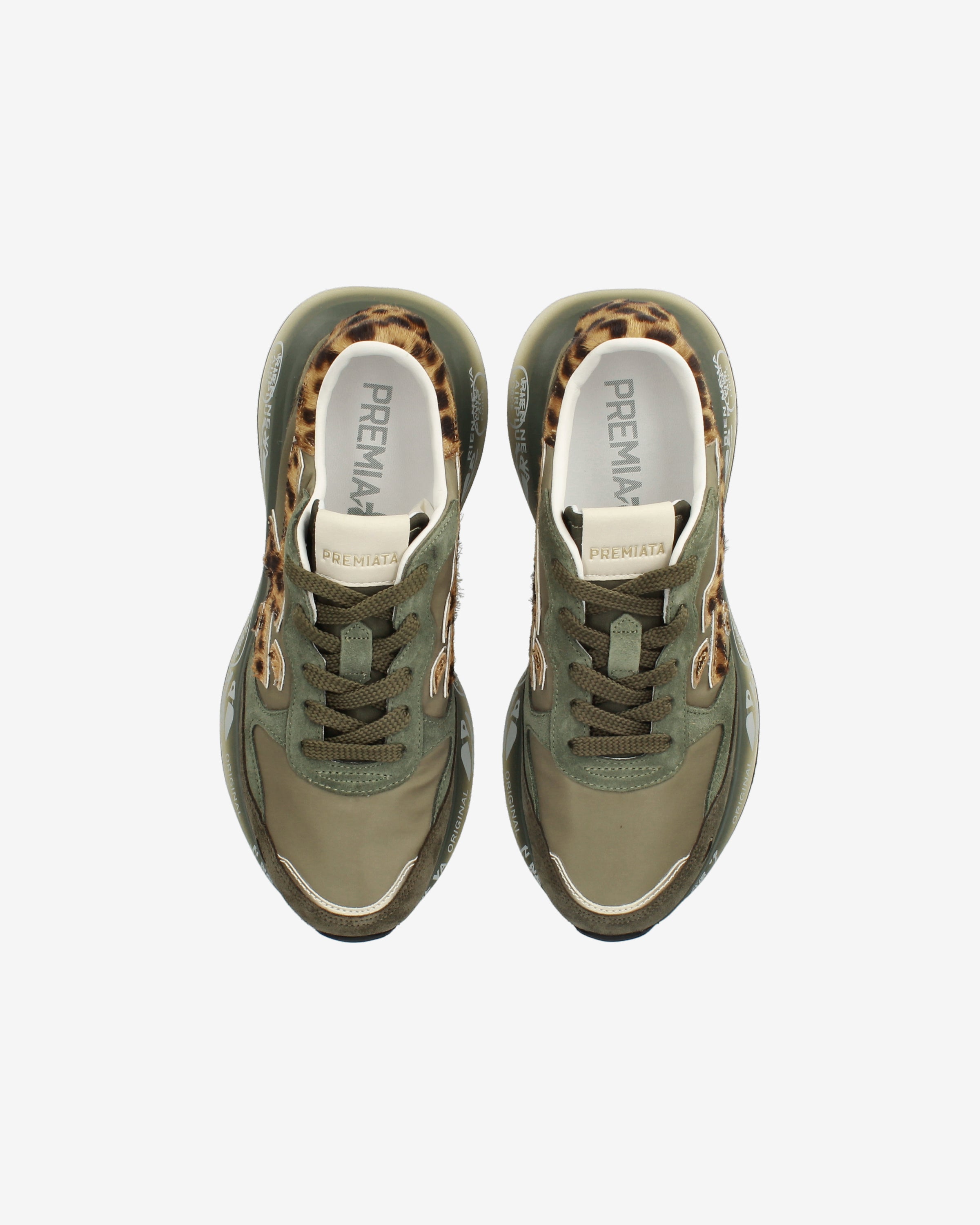premiata-lauryn-7790-sneaker-salbei-olive-animalier image 6