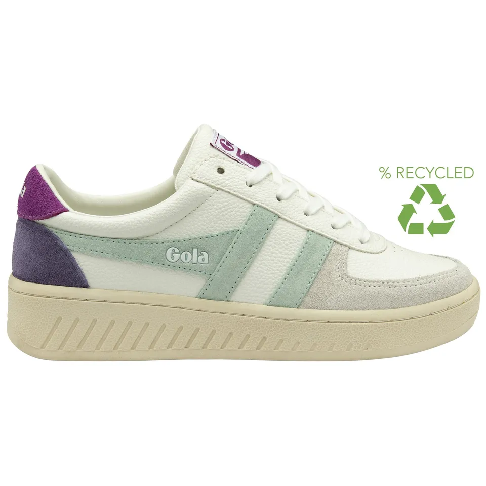 gola-grandslam-trident-sneaker-f-r-damen-wei-surf-foxglove image 1