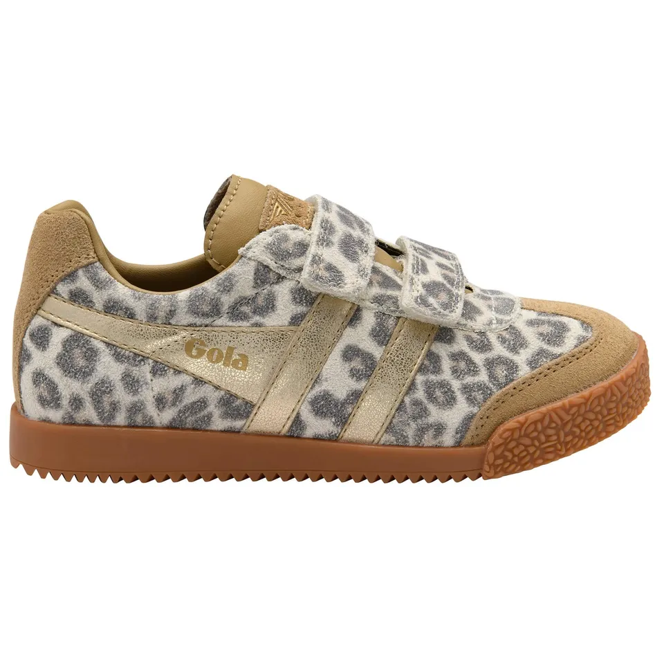 gola-harrier-safari-strap-kinder-sneaker-schneeleopard image 1