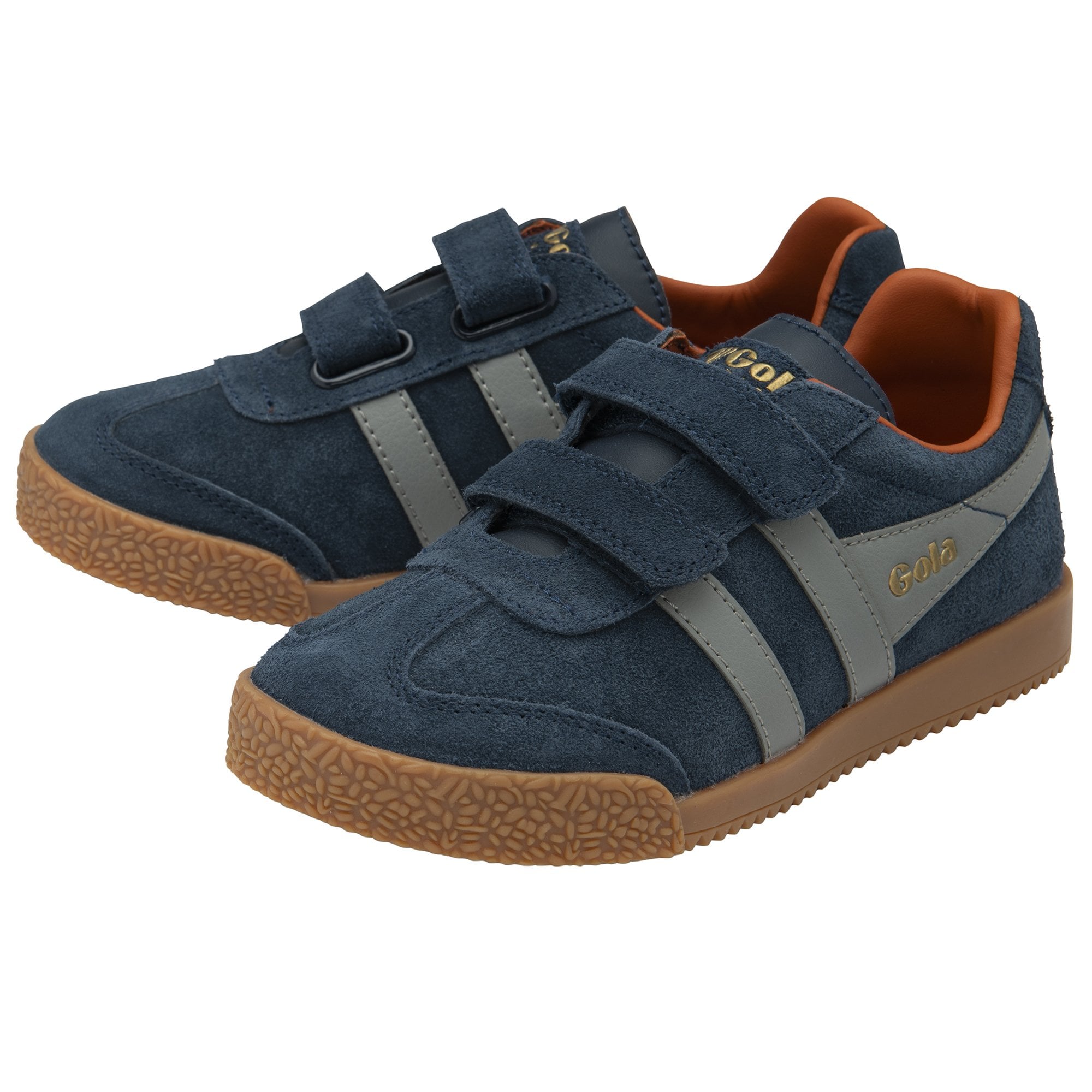 gola-harrier-strap-trainer-f-r-kinder-wildleder-klett-sneaker image 3