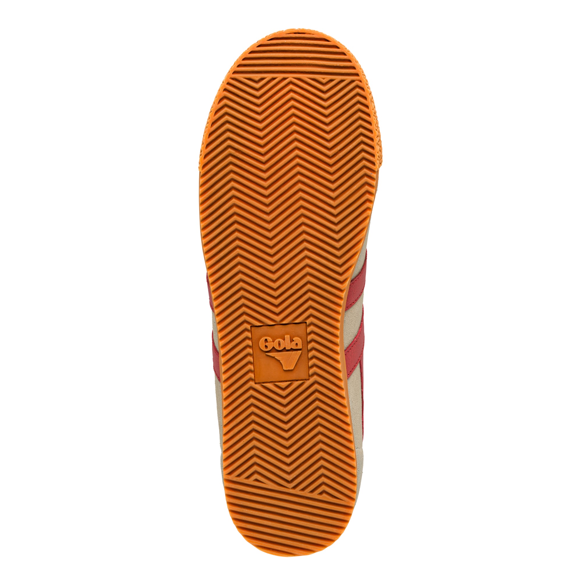 gola-harrier-herren-wildleder-sneaker-beige-mit-tiefrotem-wingflash-klassiker-vo image 7