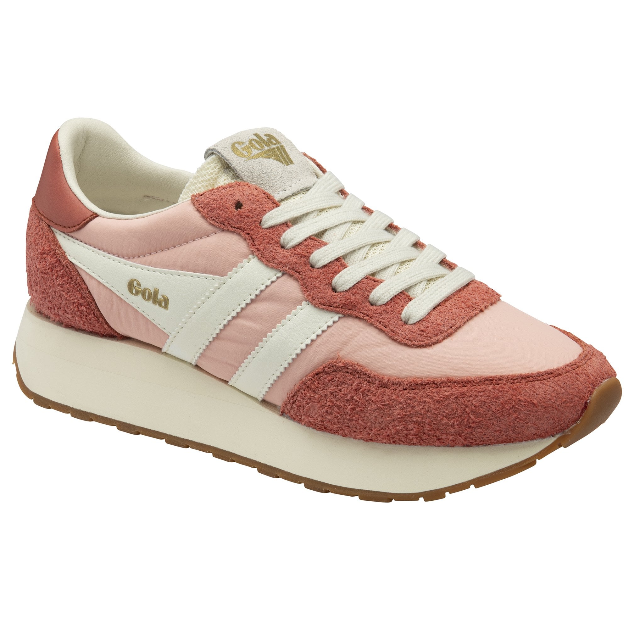 gola-arizona-trainer-f-r-frauen-nylon-wildleder-rosa image 2