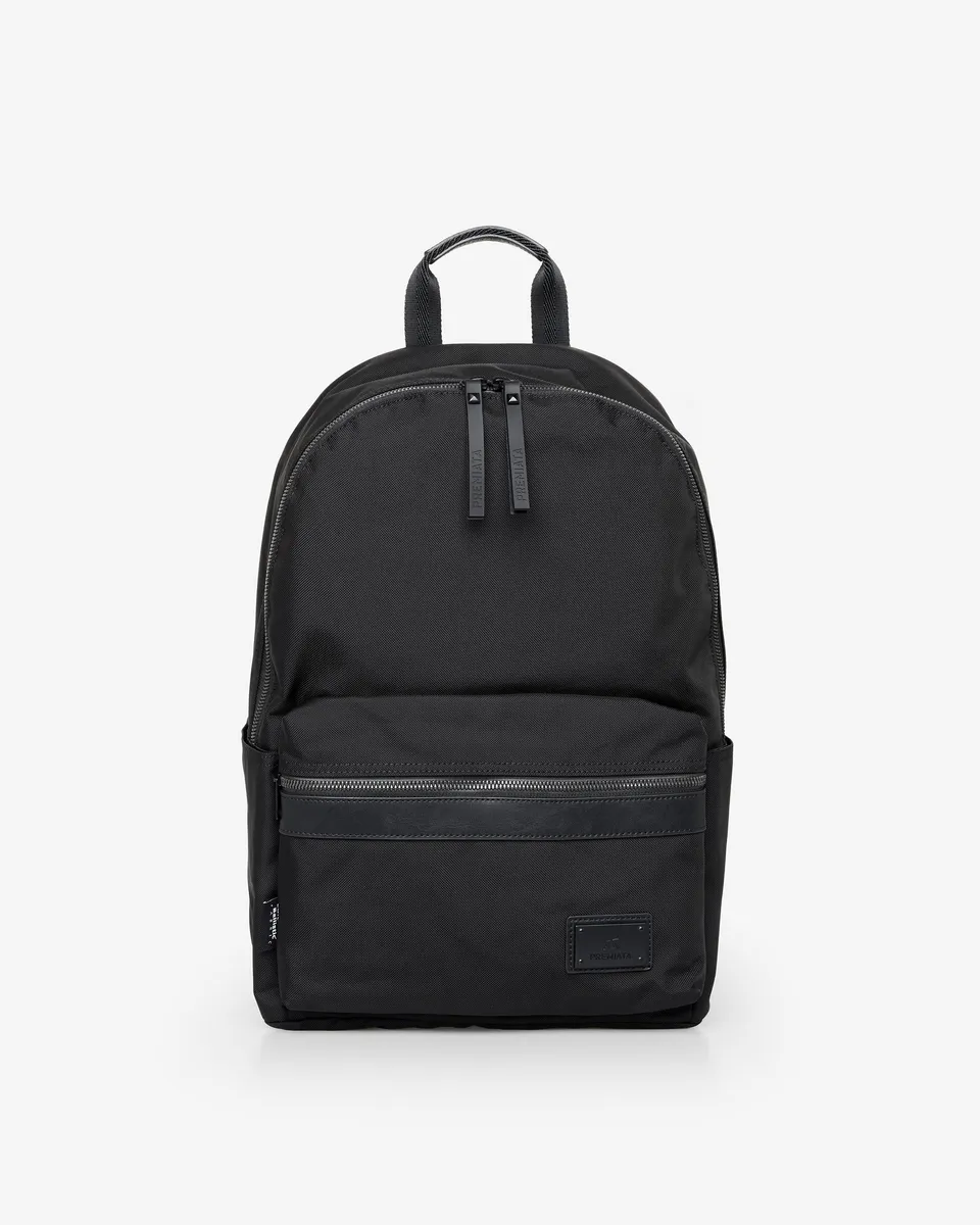 premiata-blade-2121-rucksack-schwarz-technik-gewebe-zip-frontfach image 1