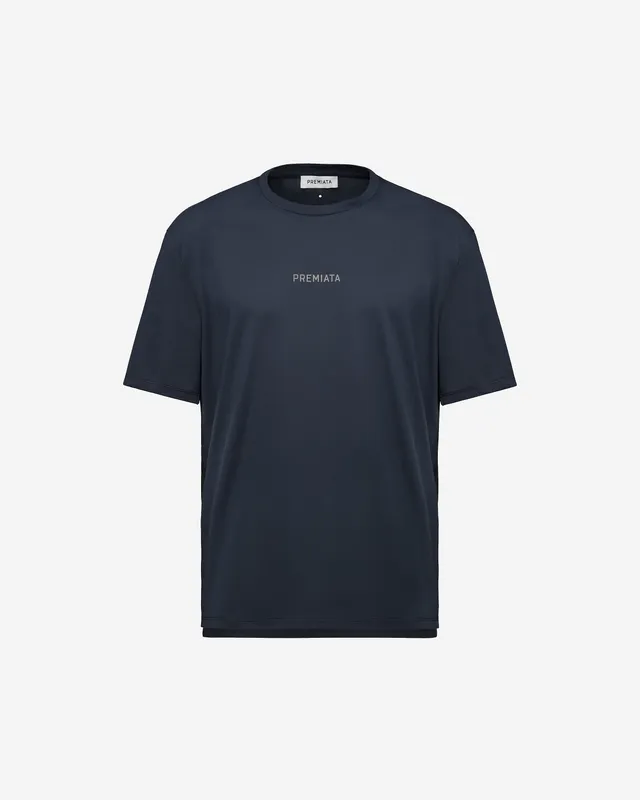 premiata-t-shirt-herren-jersey-blau-regular-fit-rundhals image 1