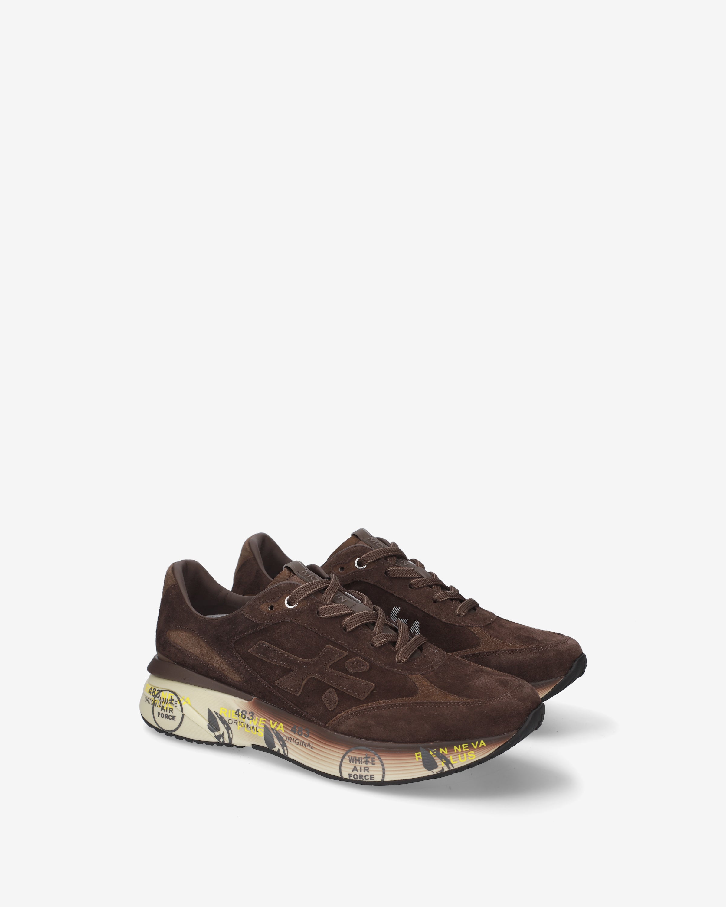 premiata-moerun-8636-herren-sneaker-testa-di-moro image 2