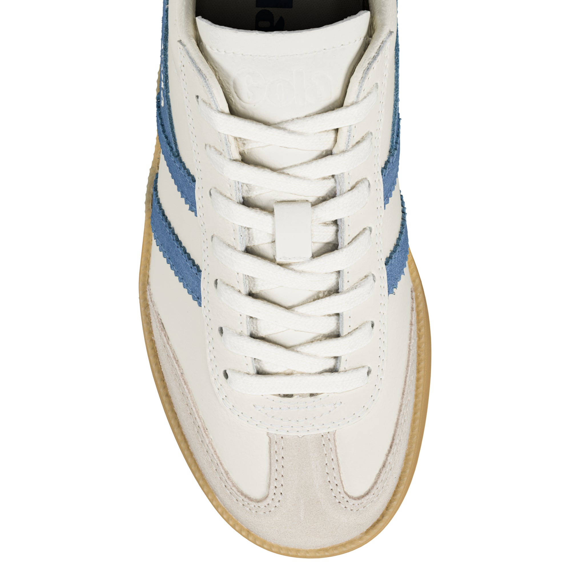 gola-viper-leder-damen-heritage-sneaker-off-white-mondblau image 4