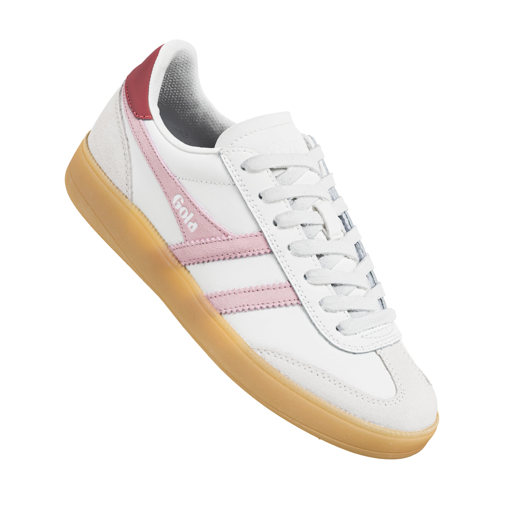 gola-viper-leder-sneaker-f-r-damen-wei-bonbonrosa-rot image 5