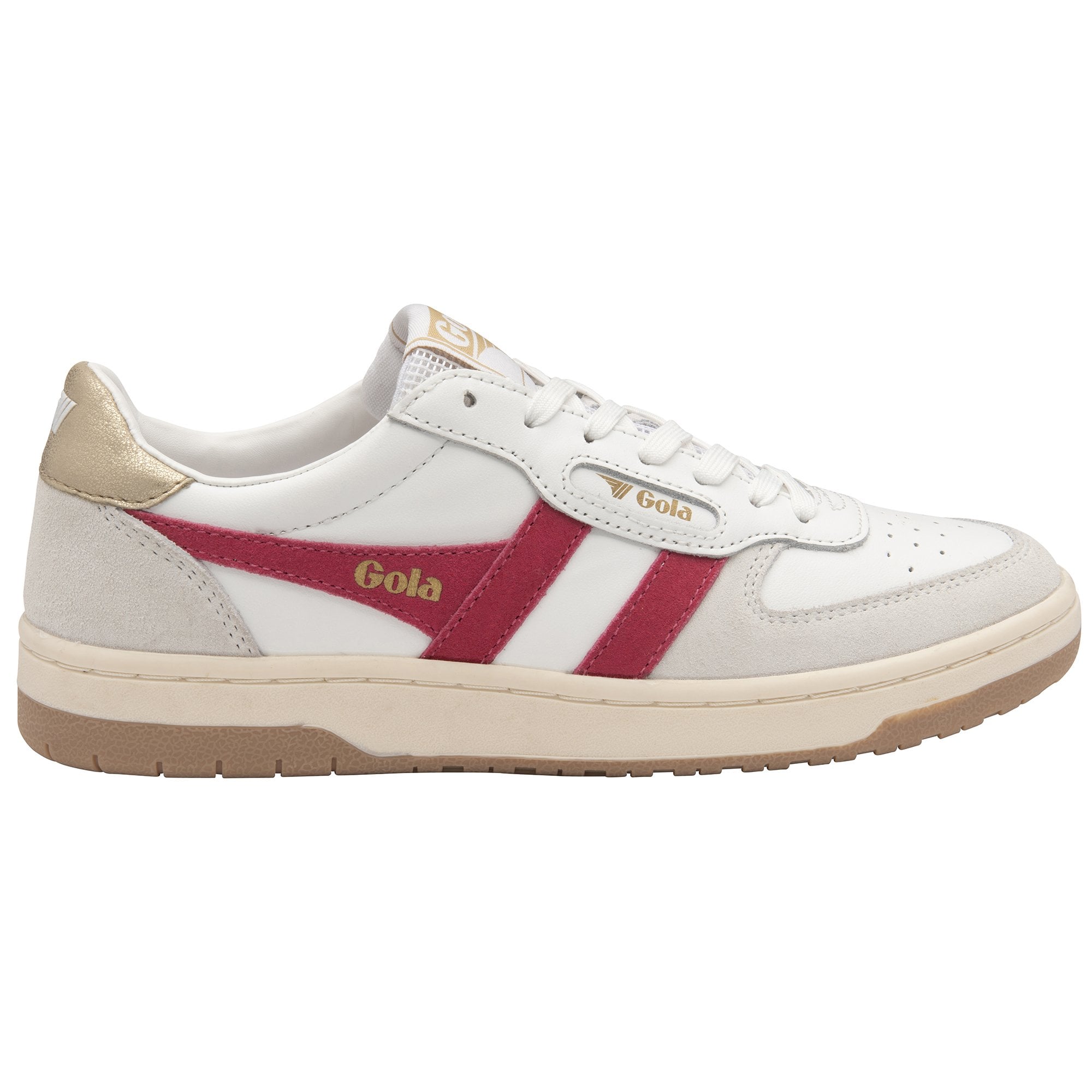 gola-hawk-damen-sneaker-wei-himbeer-gold image 1