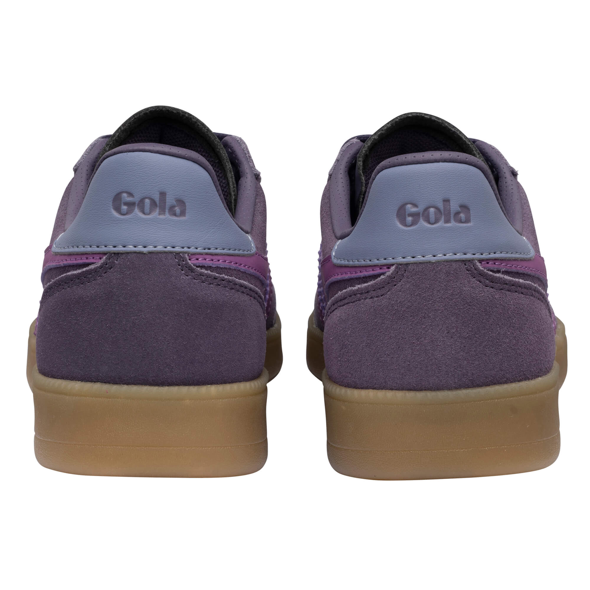 gola-viper-sneaker-damen-pflaume-wildleder-fuchsrot image 4