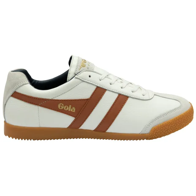 gola-harrier-leder-sneaker-herren-wei-orange-navy image 1