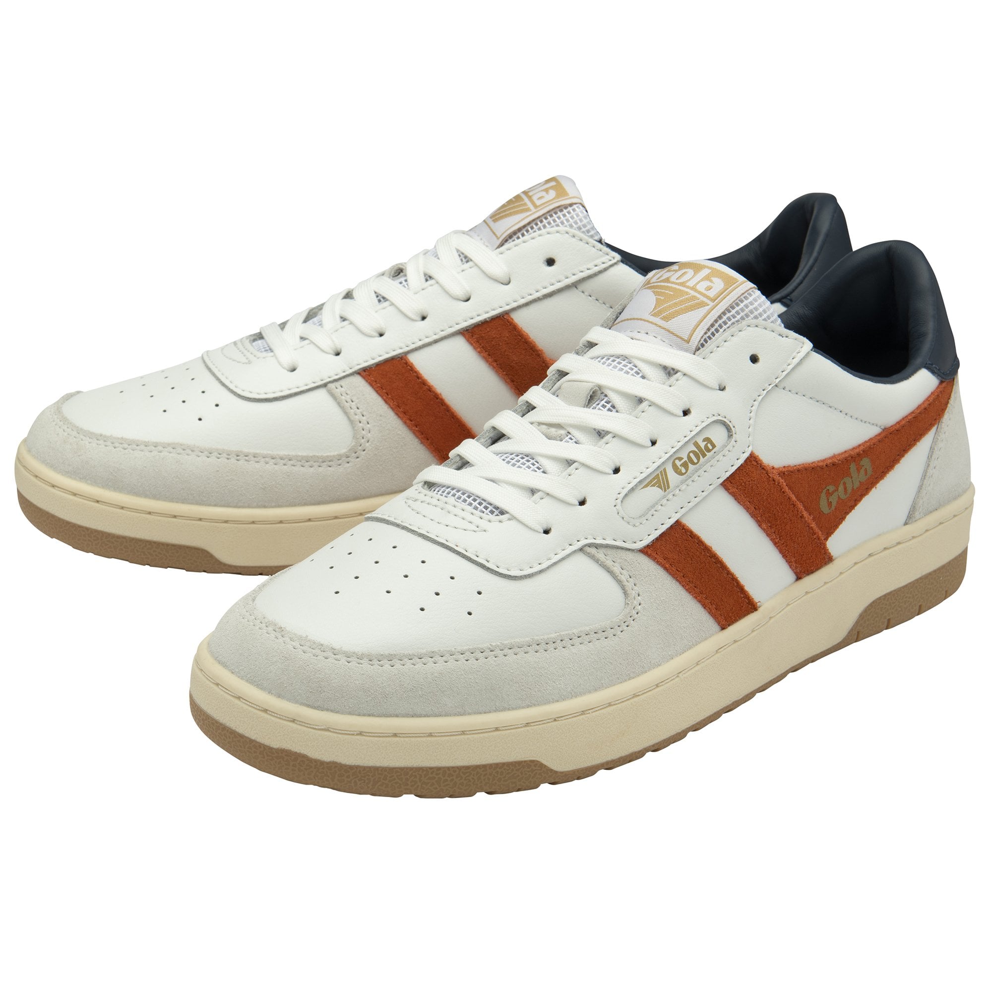 gola-hawk-sneaker-f-r-herren-wei-orange-marine image 3