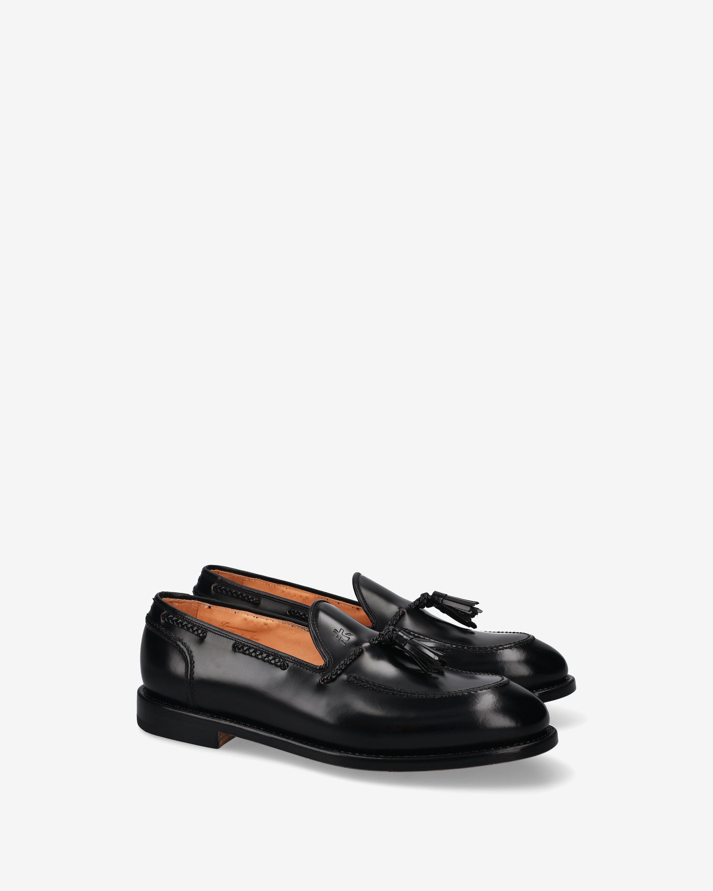 premiata-loafer-herren-leder-mit-quasten-schwarz image 2