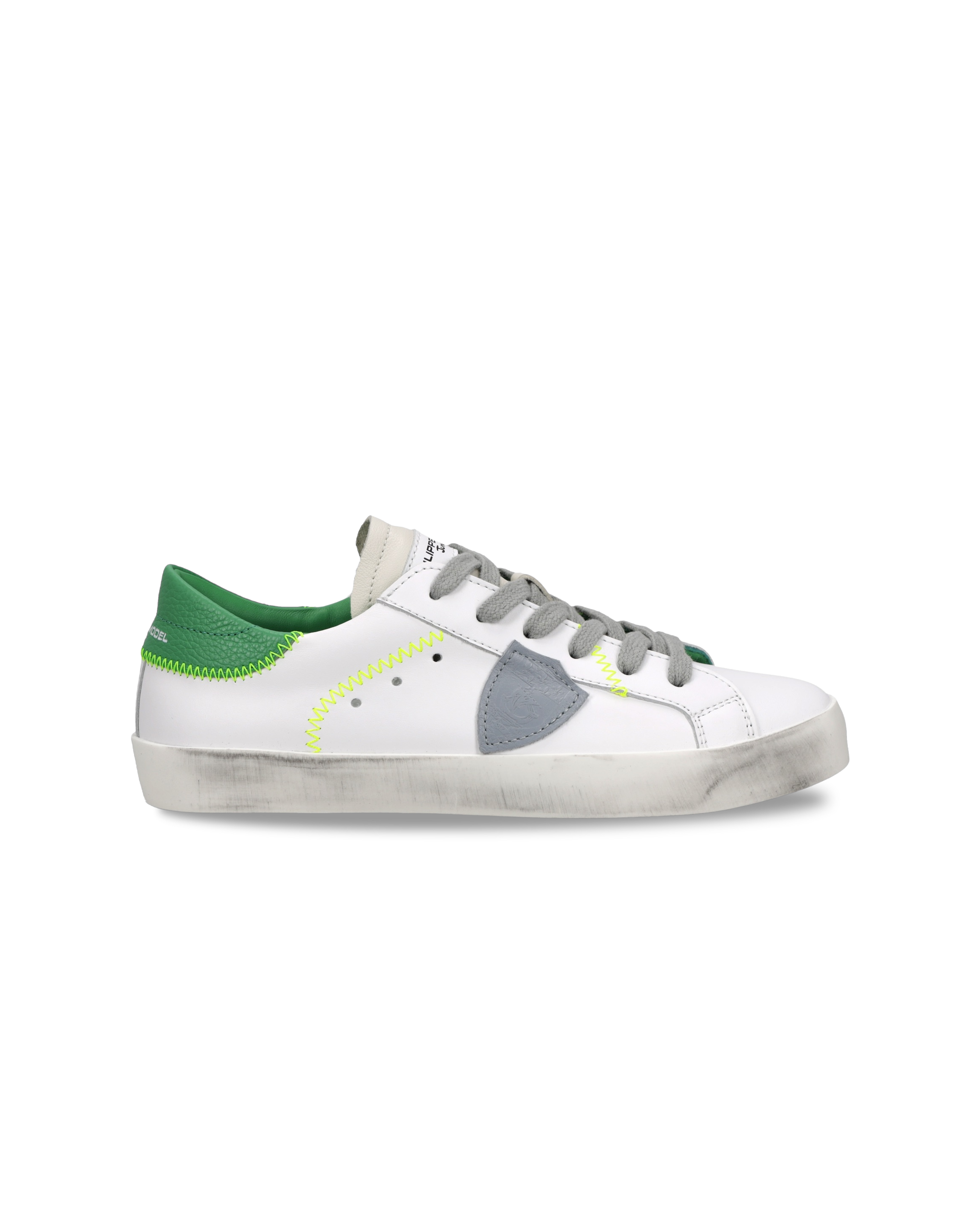 philippe-model-prsx-kids-sneaker-wei-gr-n image 1