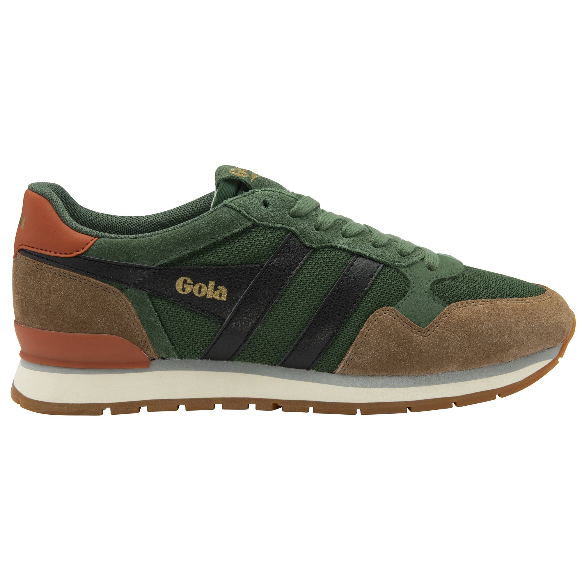 gola-colorado-herren-sneaker-mesh-wildleder-tannengr-n image 1