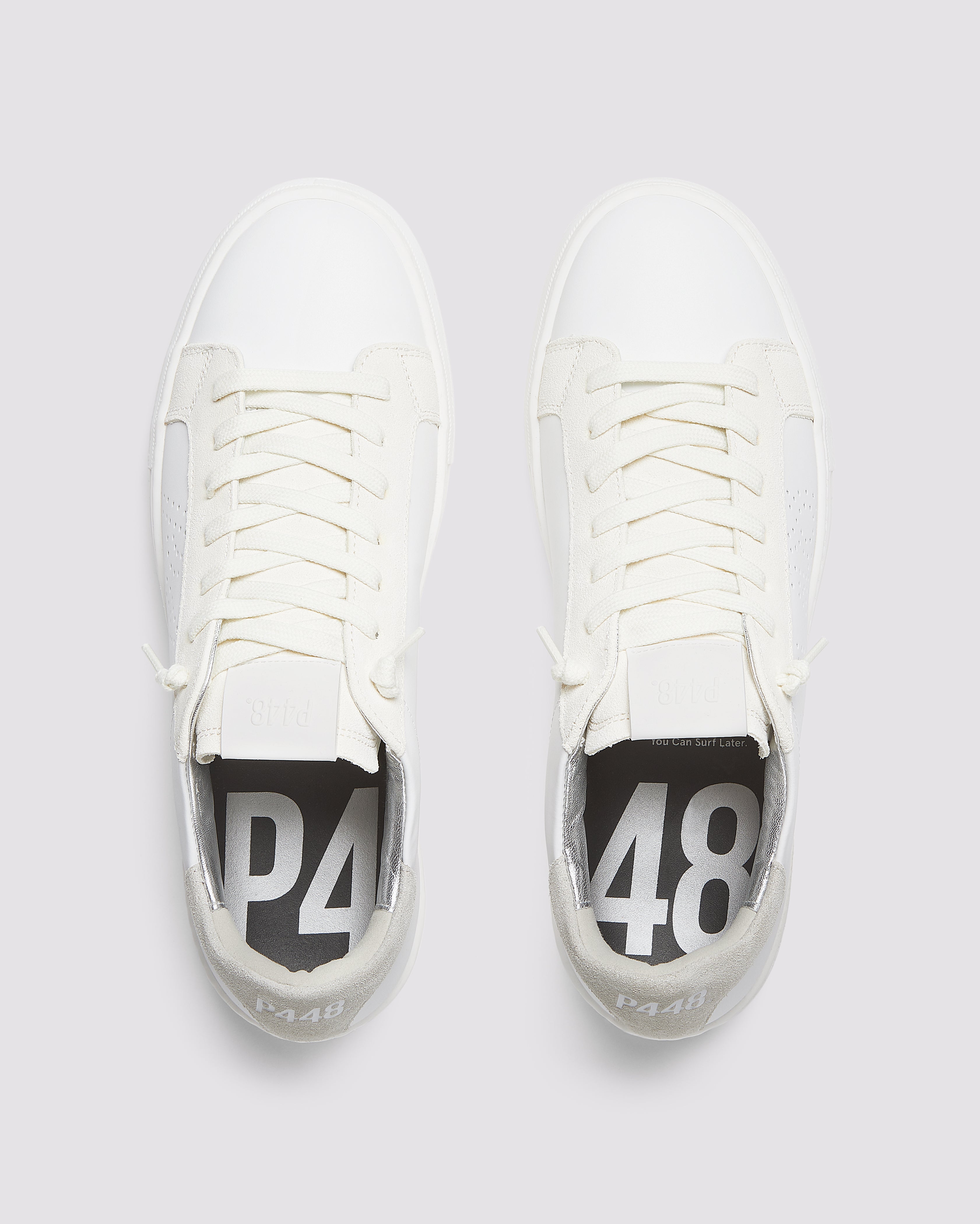 p448-thea-white-platform-sneaker-damen image 2
