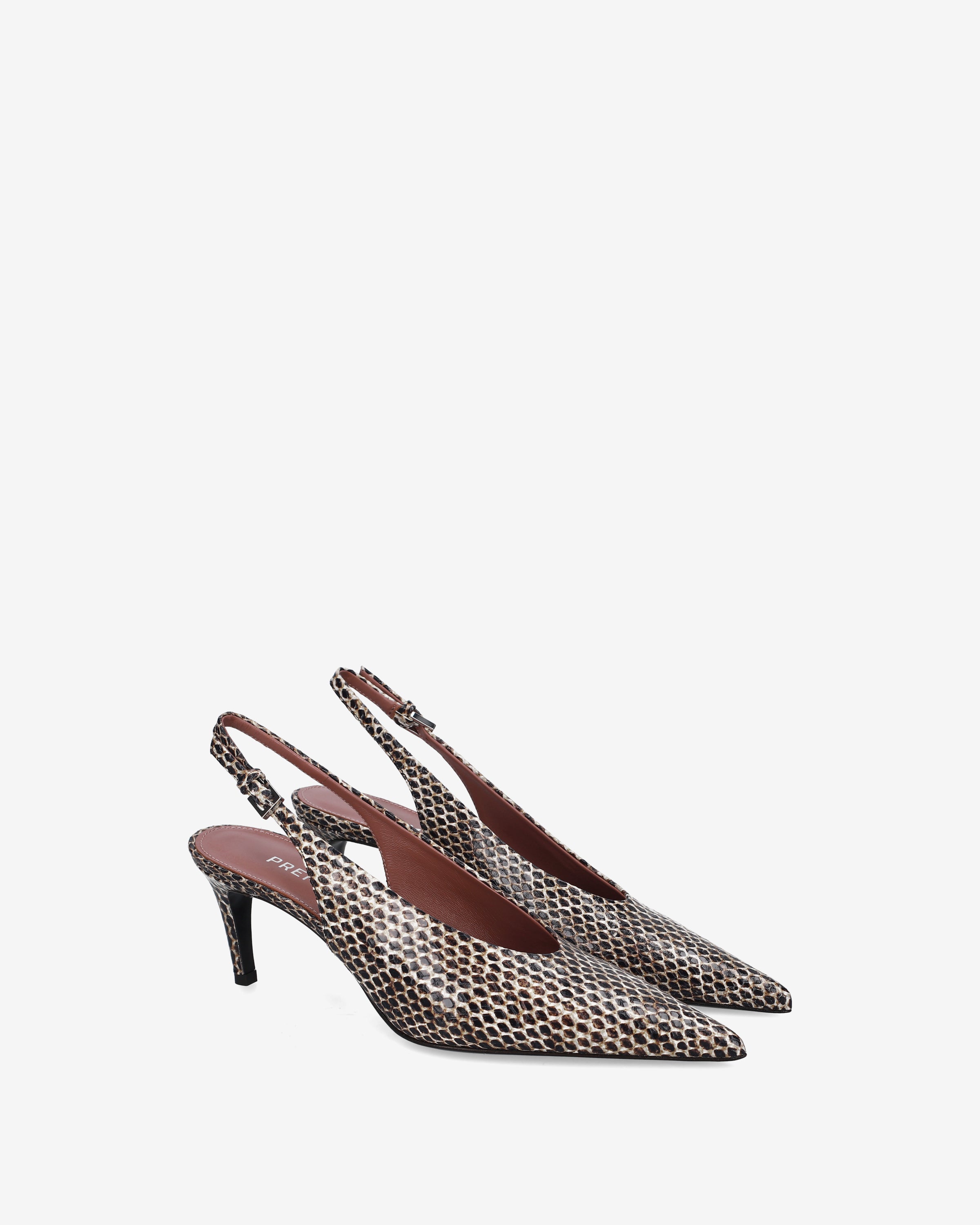 premiata-d-collet-slingback-pitone-naturale-damen-pumps image 2