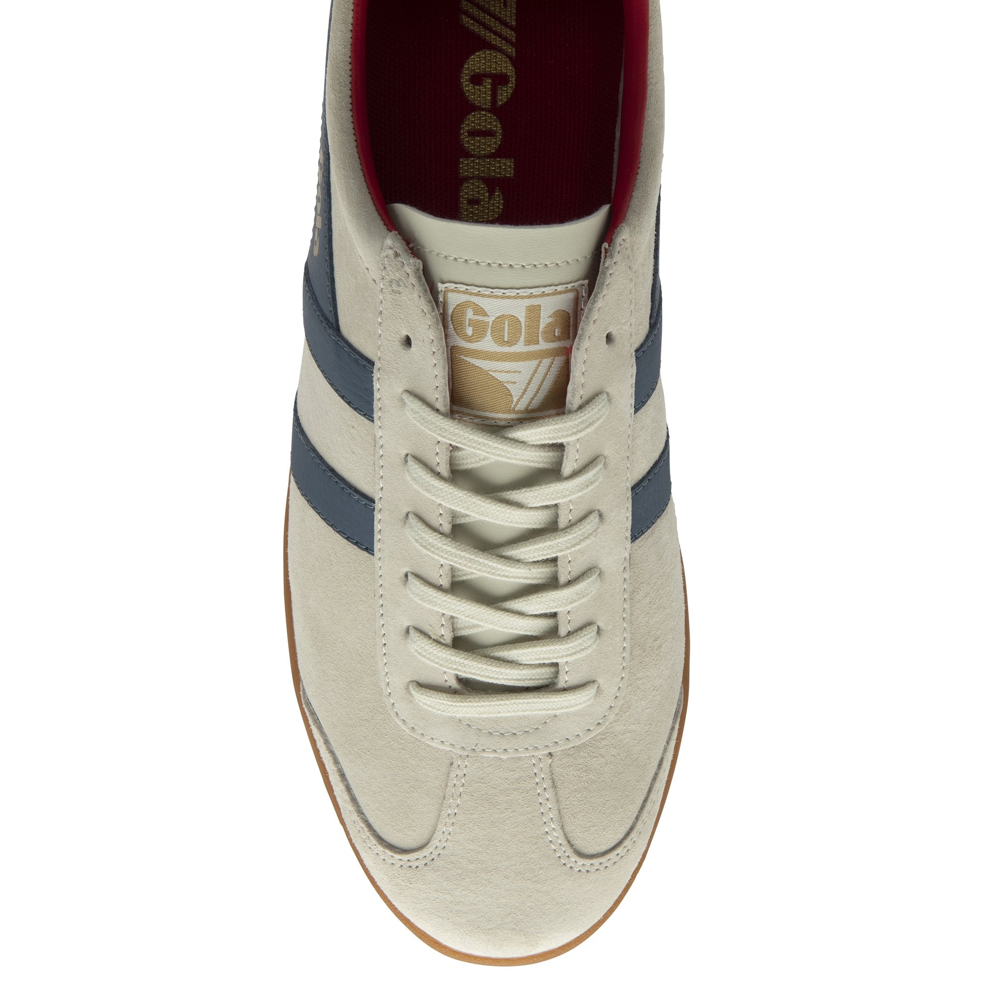 gola-hurricane-herren-wildleder-sneaker-cremewei-cupsohle image 5