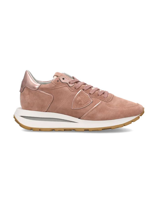philippe-model-tropez-haute-sneaker-damen-altrosa-metallic image 1