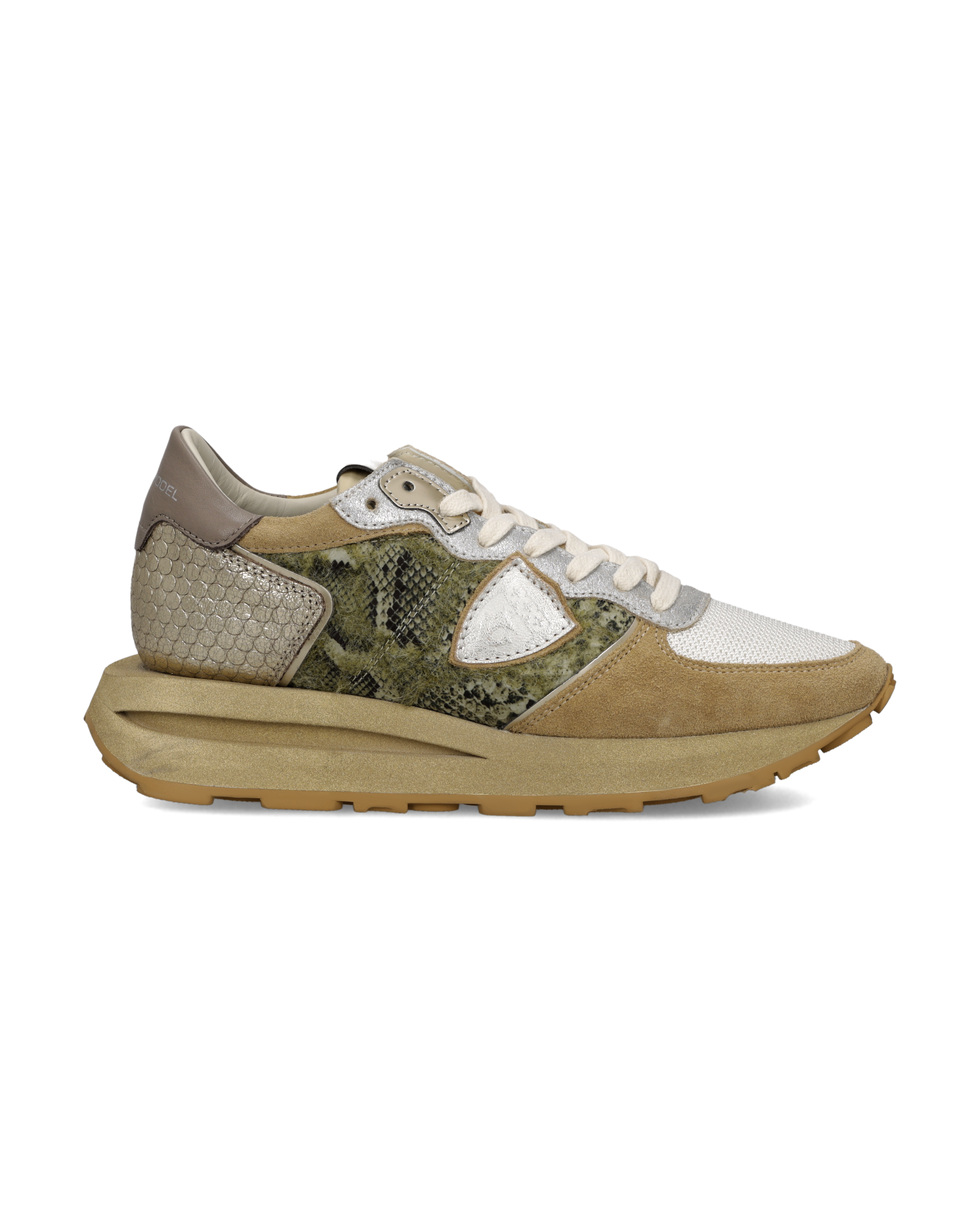 philippe-model-tropez-haute-damen-sneaker-gr-n-beige image 1