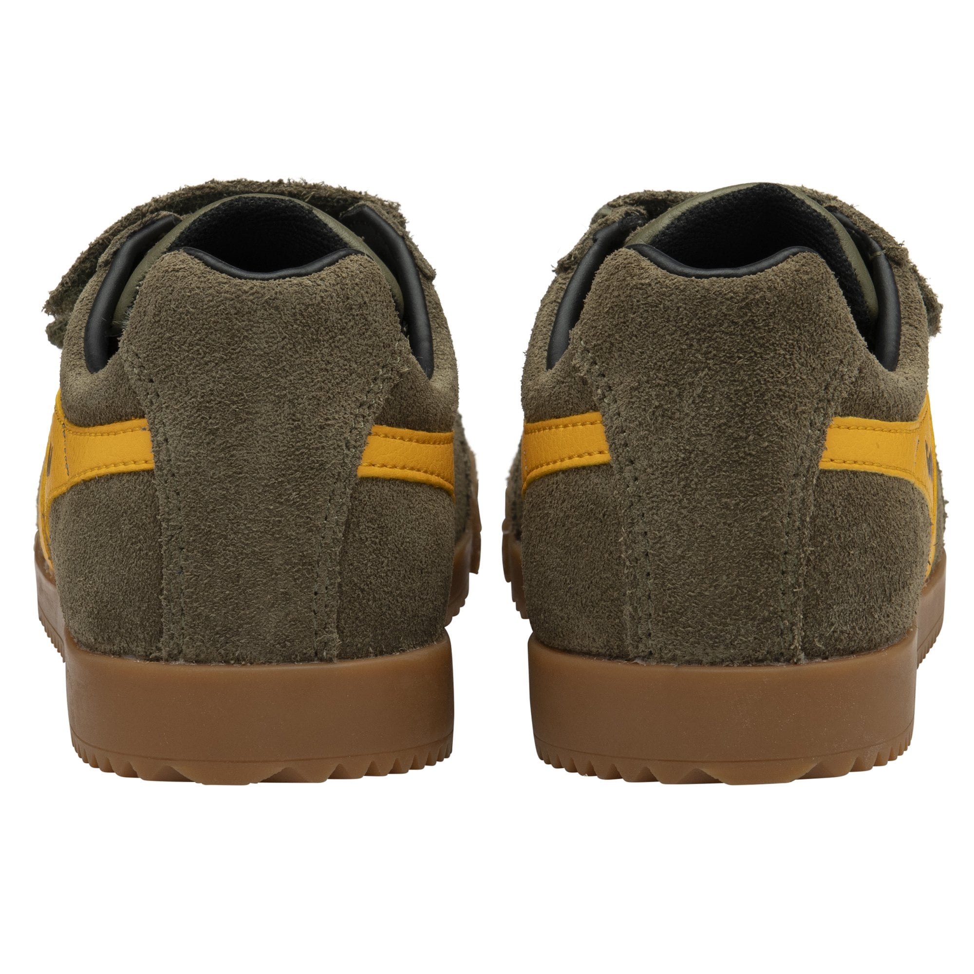 gola-harrier-strap-kinder-klett-sneaker-khaki-sonne image 4