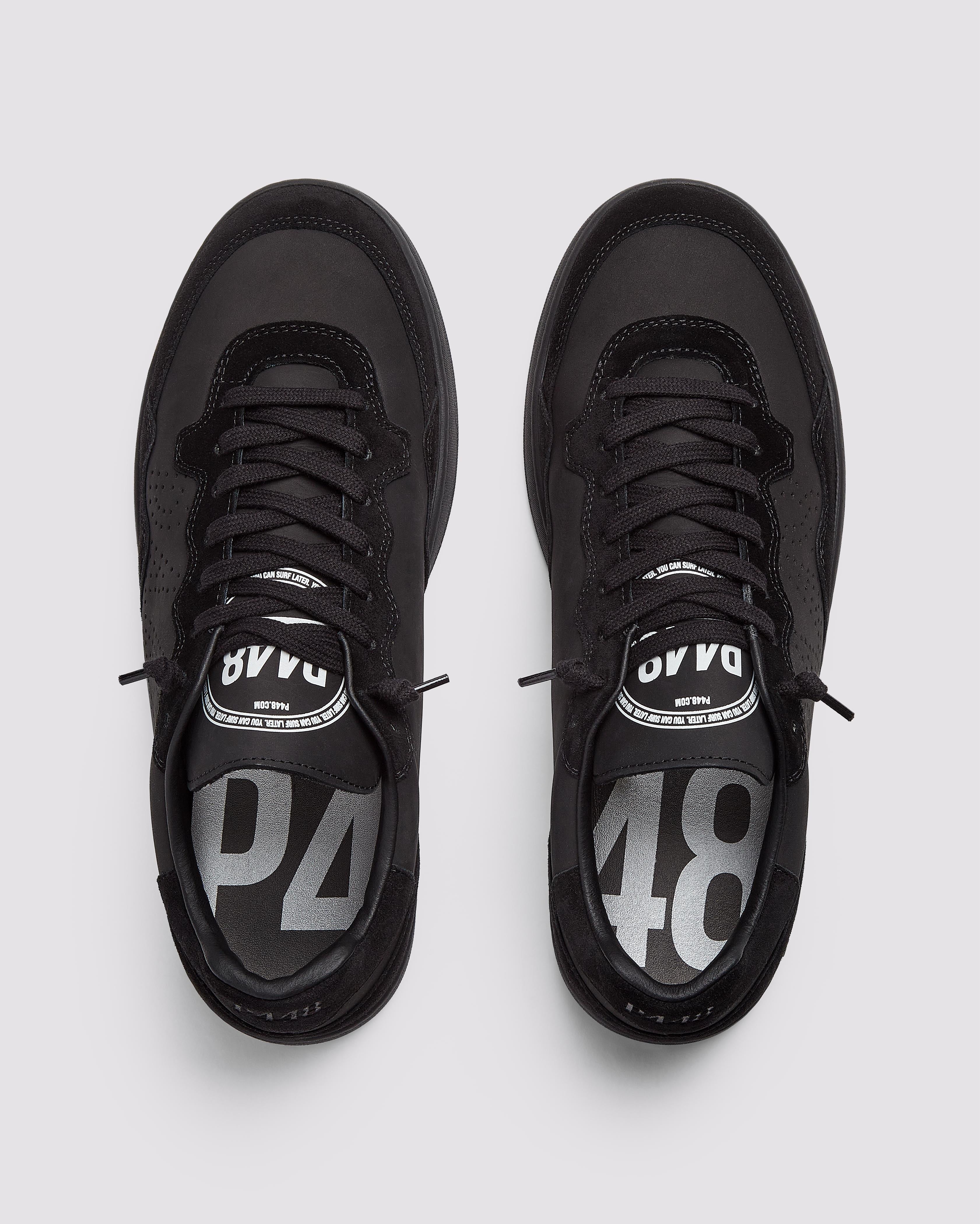 p448-vert-black-low-top-sneaker-herren-schwarz image 2