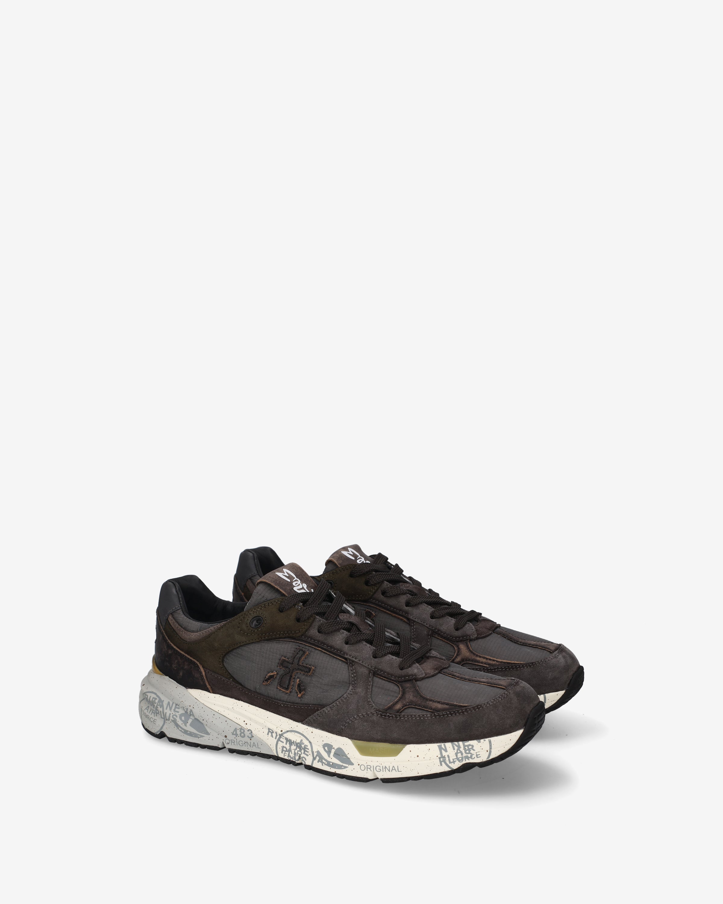 premiata-mase25-8427-herren-sneaker-anthrazit image 2