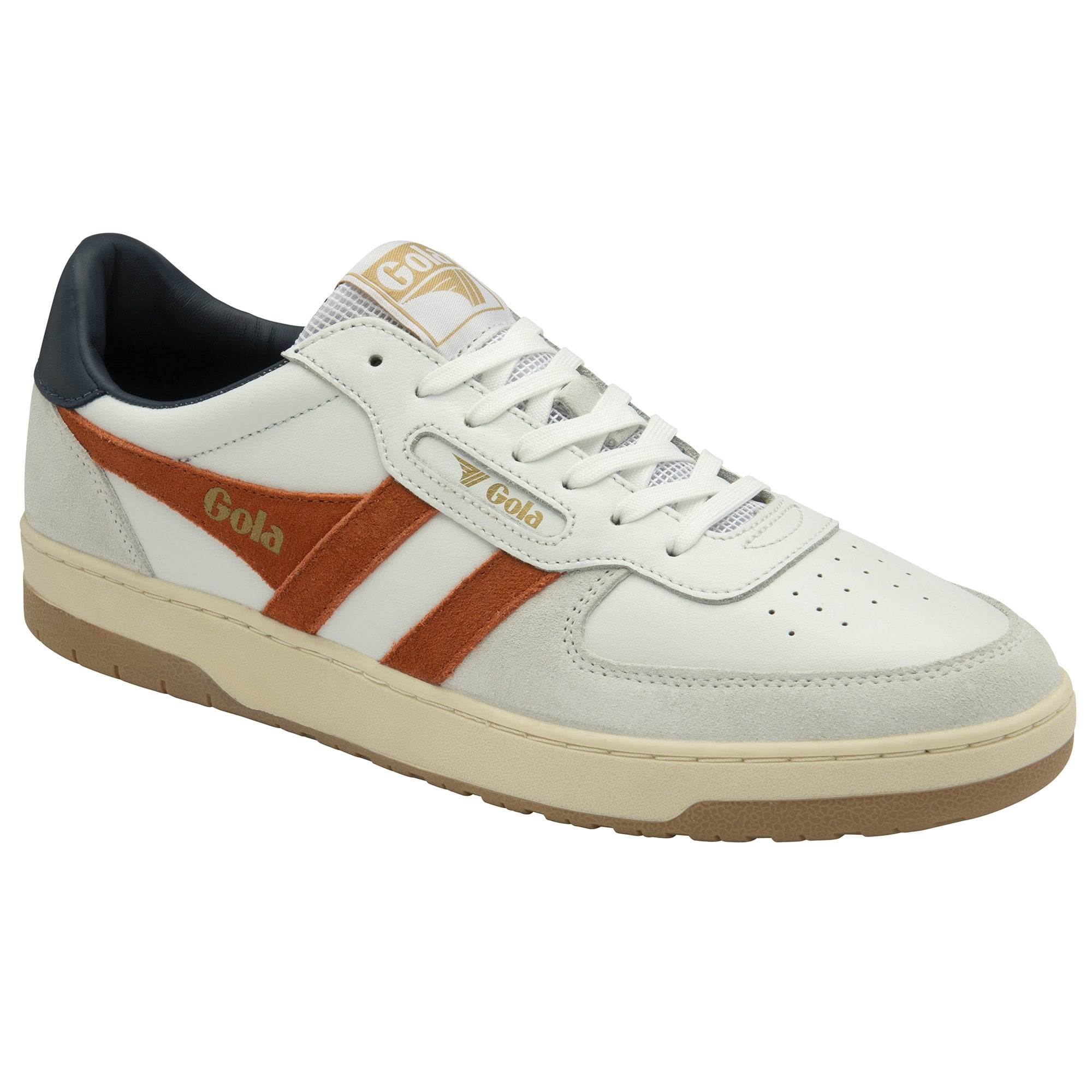 gola-hawk-sneaker-f-r-herren-wei-orange-marine image 2