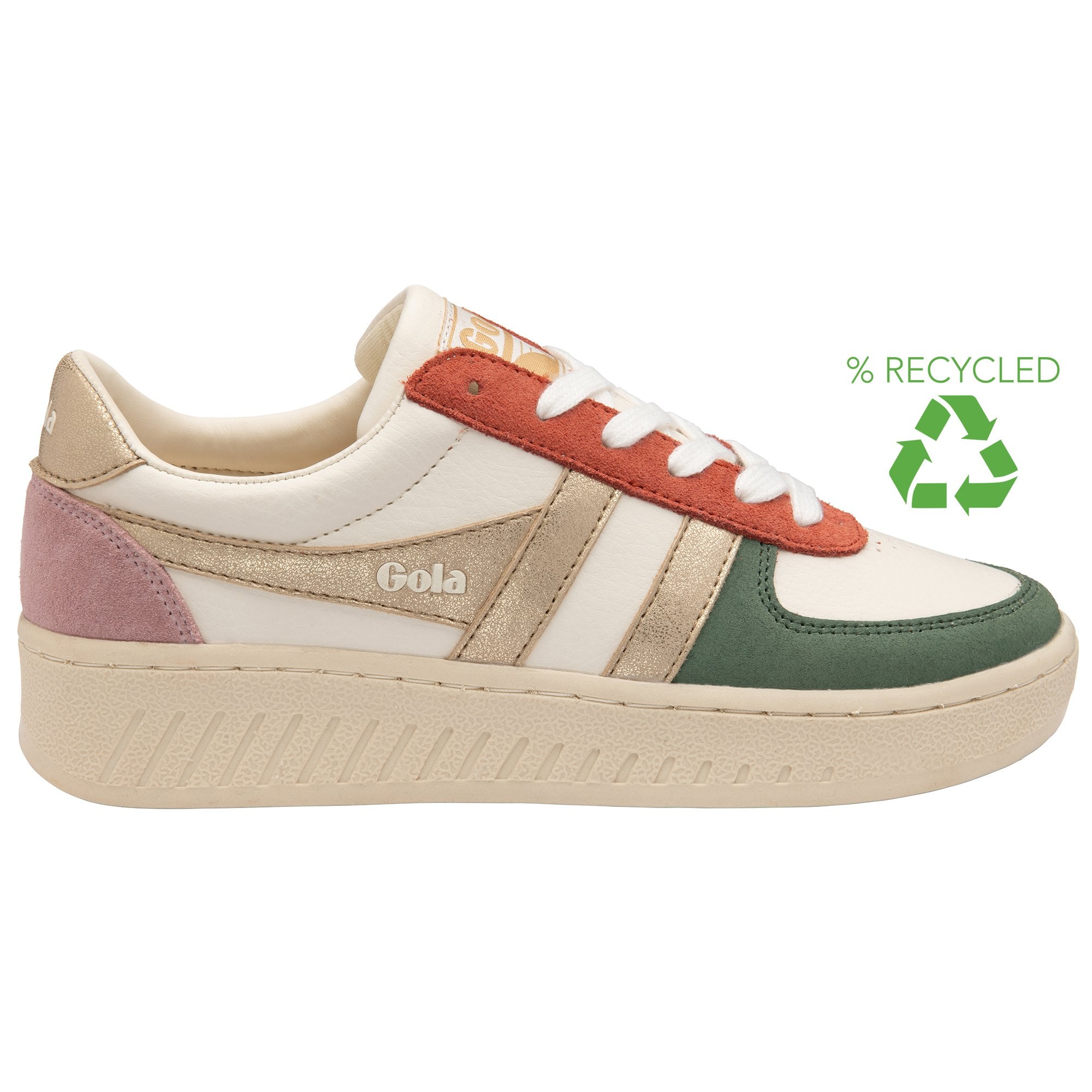 gola-grandslam-quadrant-sneaker-f-r-damen-off-white-multicolor image 1