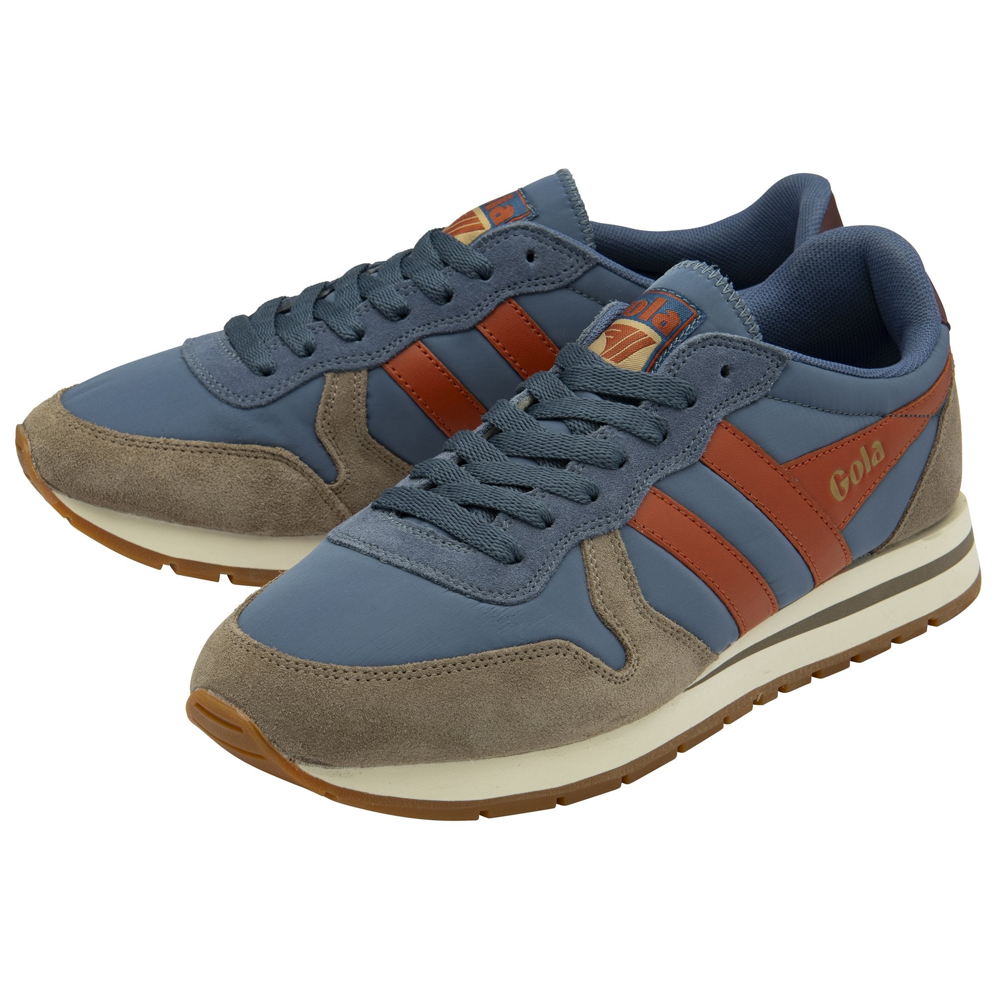 gola-daytona-chute-herren-sneaker-moonlight-rhino-moody-orange image 3